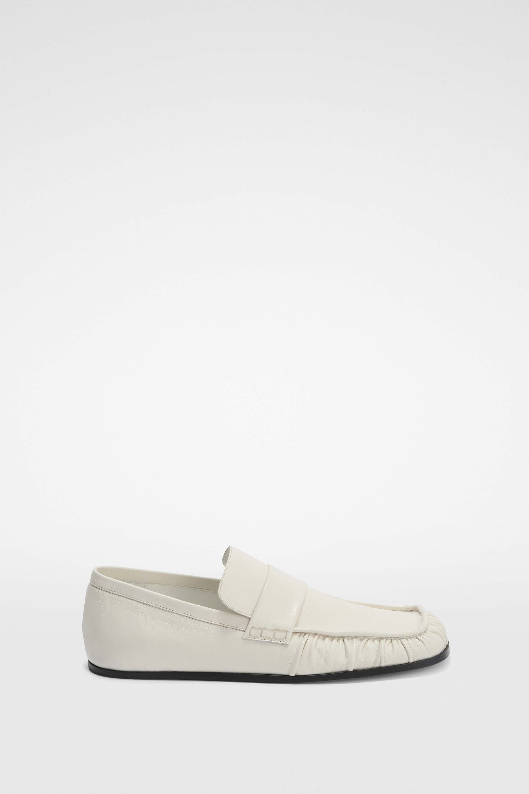ジルサンダーベージュ/ピンク ローファー 中古・古着通販】JIL SANDER (ジルサンダー) メタルヒール