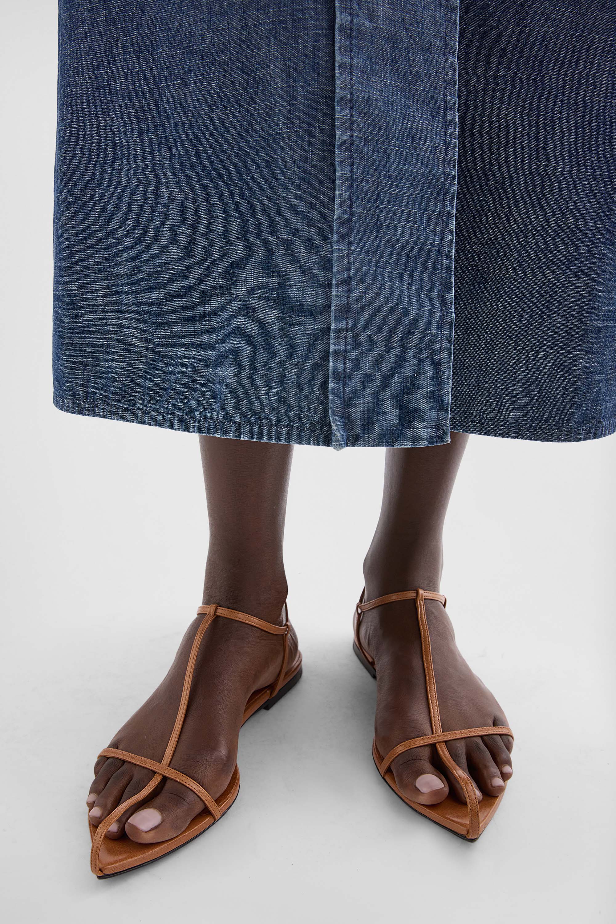 Cage Flat Sandal Woman | Jil Sander Official Online Store