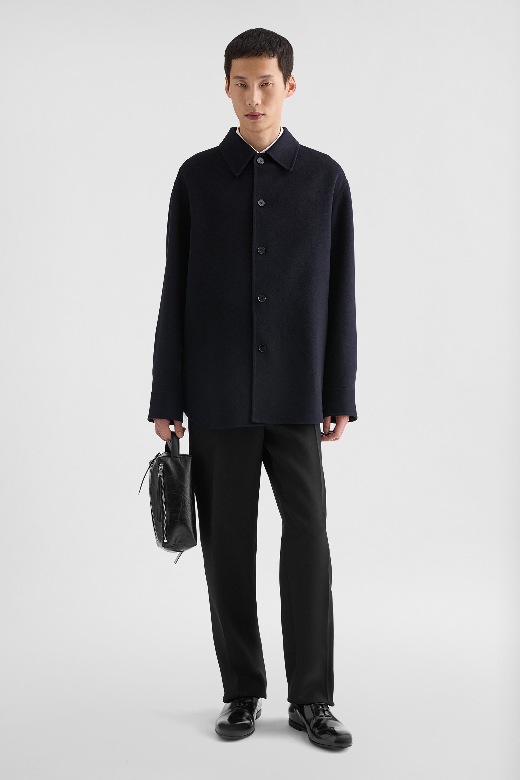 Lightweight Cashmere Overshirt Man | Jil Sander Official Online Store