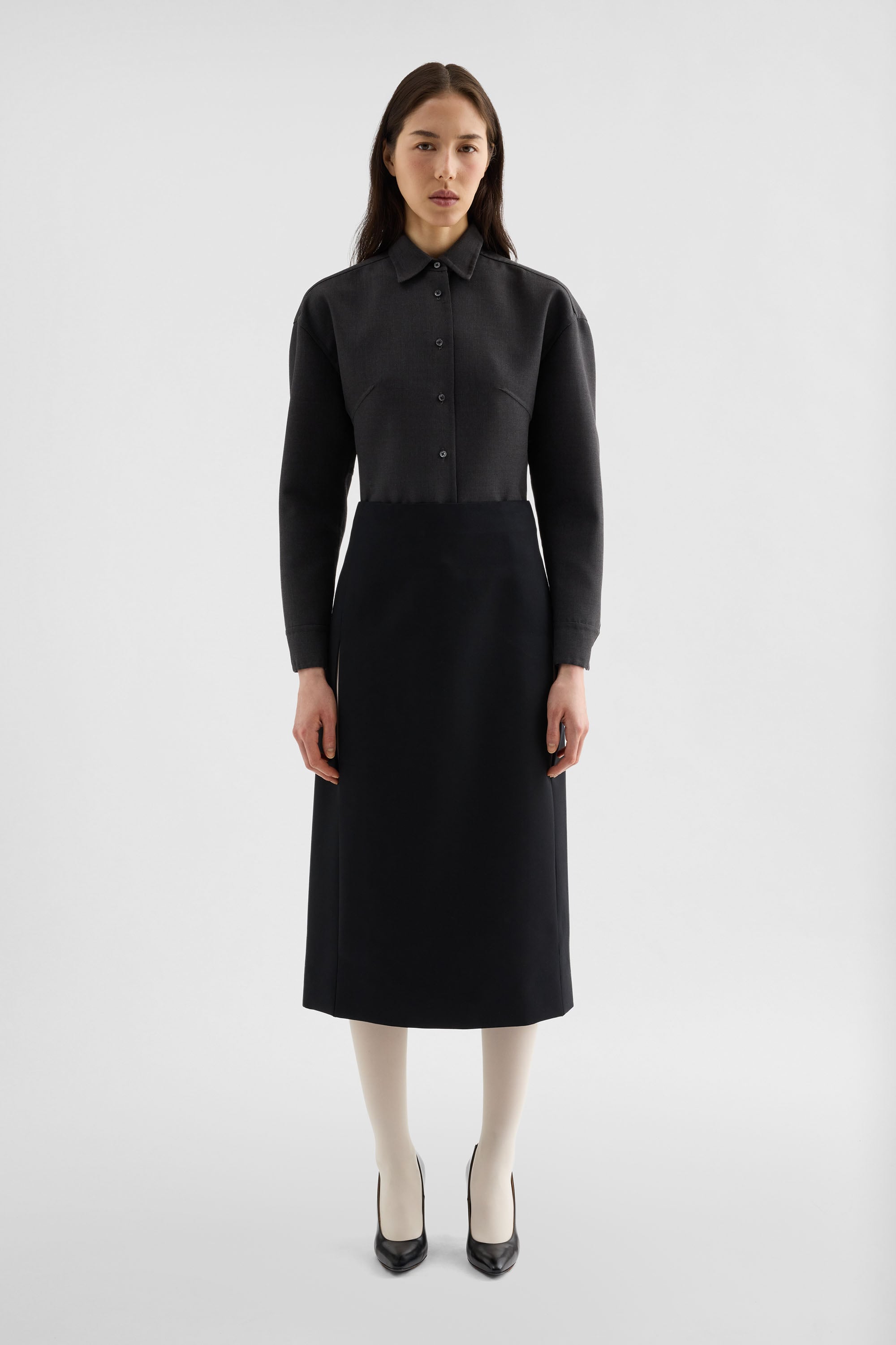 シルク ファイユ スカート ウィメンズ | Jil Sander 公式オンラインストア