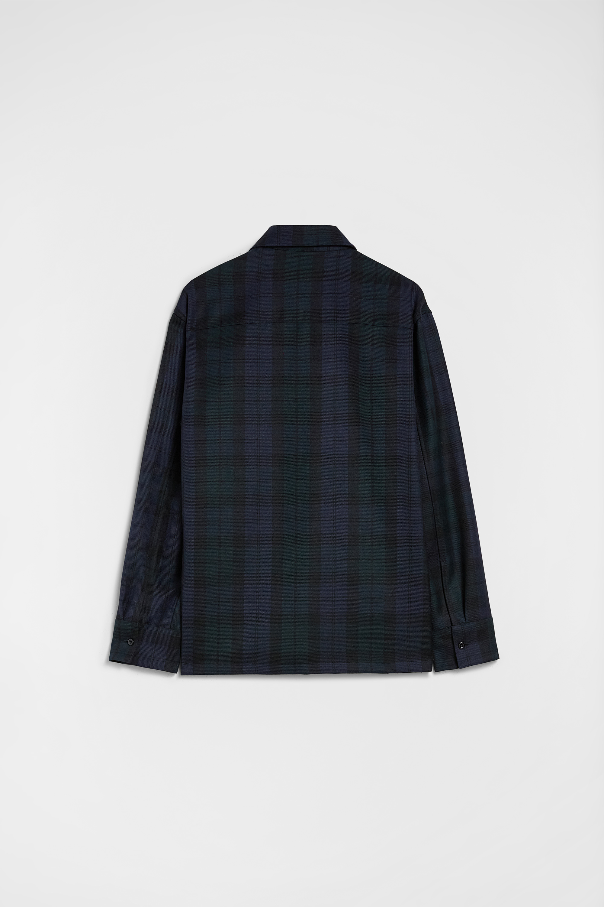 トップス JIL SANDER 22ss Wool shirts Wool Zip-Up Shirt Man | Jil Sander Official Online Store