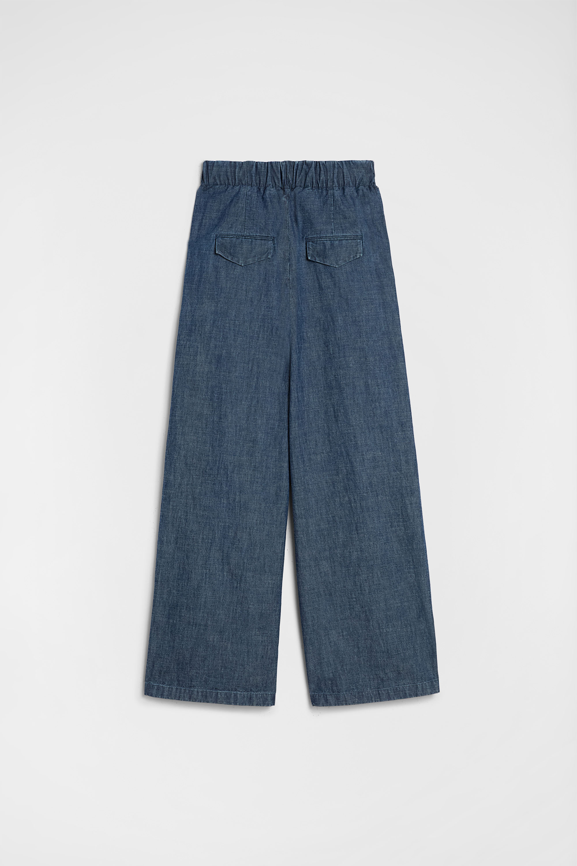 Cotton Chambray Trousers 7