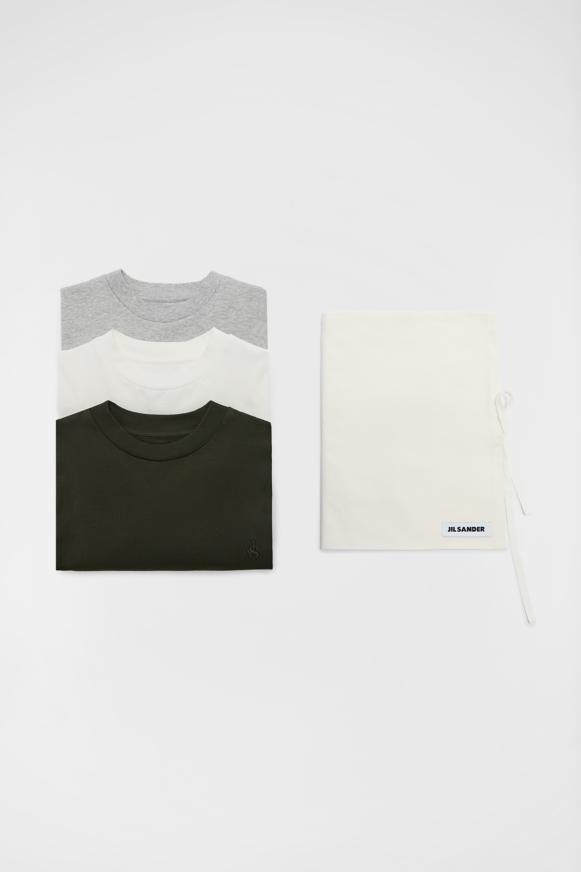 3-Pack Short-Sleeved T-Shirt Set for Woman | Jil Sander Official
