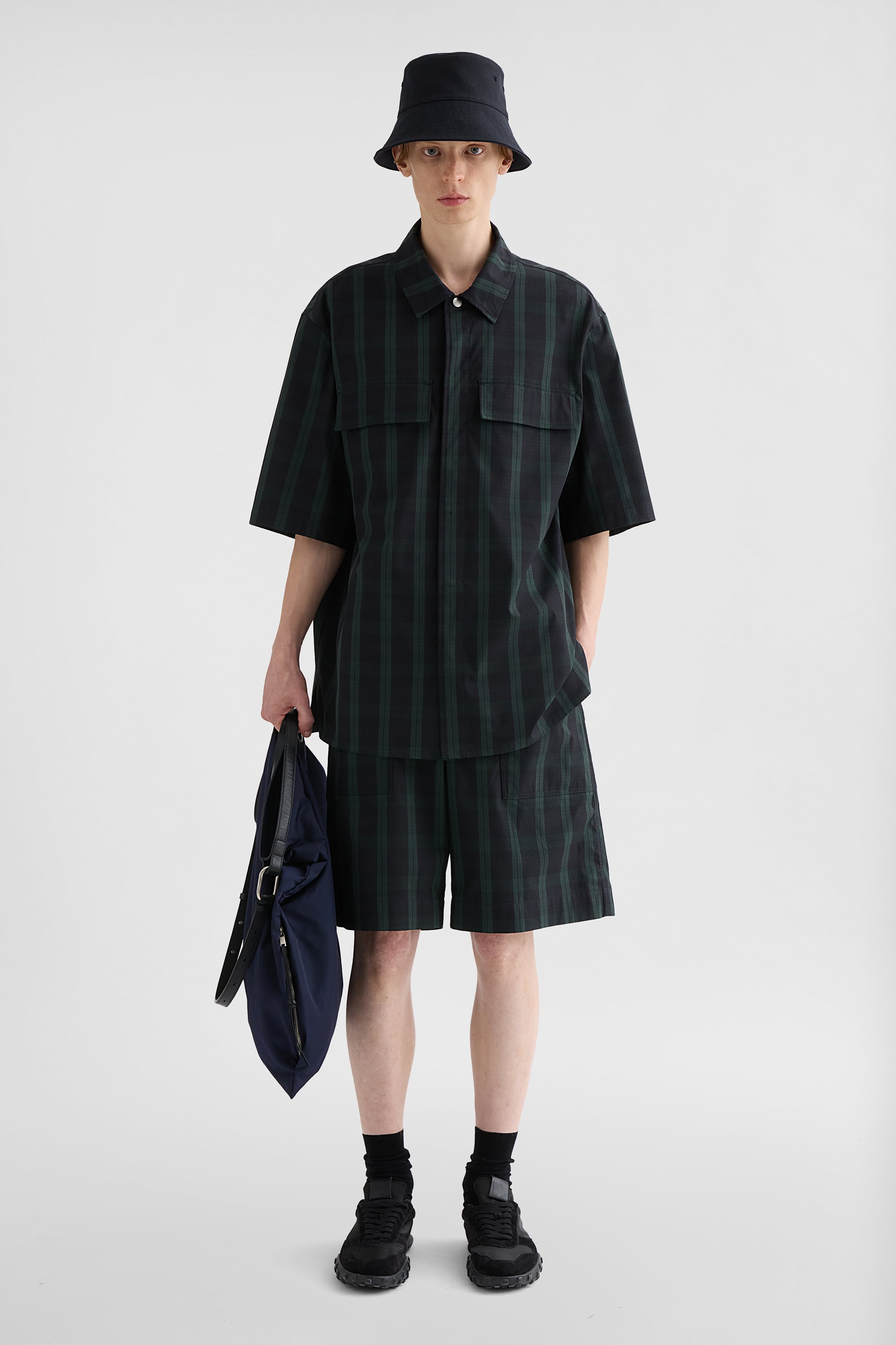 Technical Cotton Shorts Man | Jil Sander Official Online Store