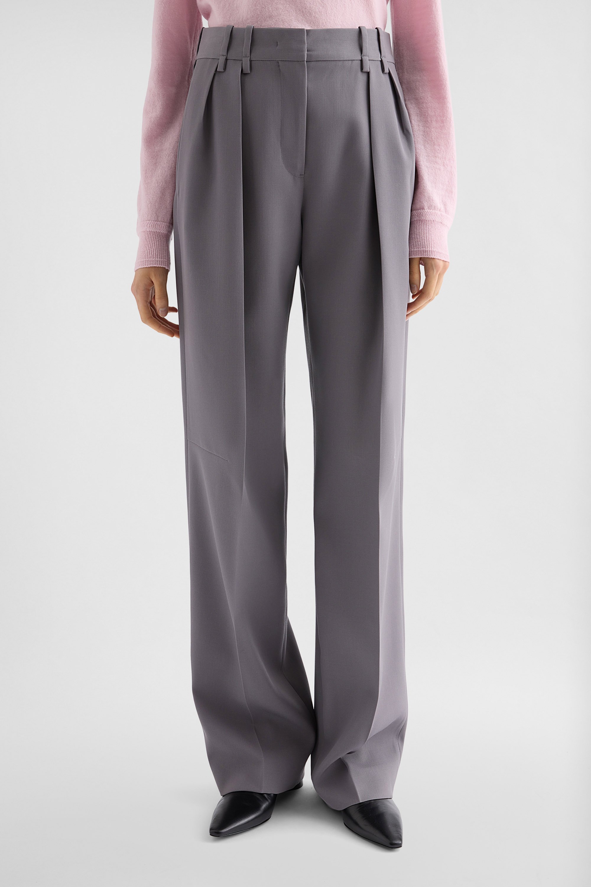 Wool Gabardine Trousers Woman | Jil Sander Official Online Store Wool Gabardine Trousers Woman | Jil Sander Official Online Store