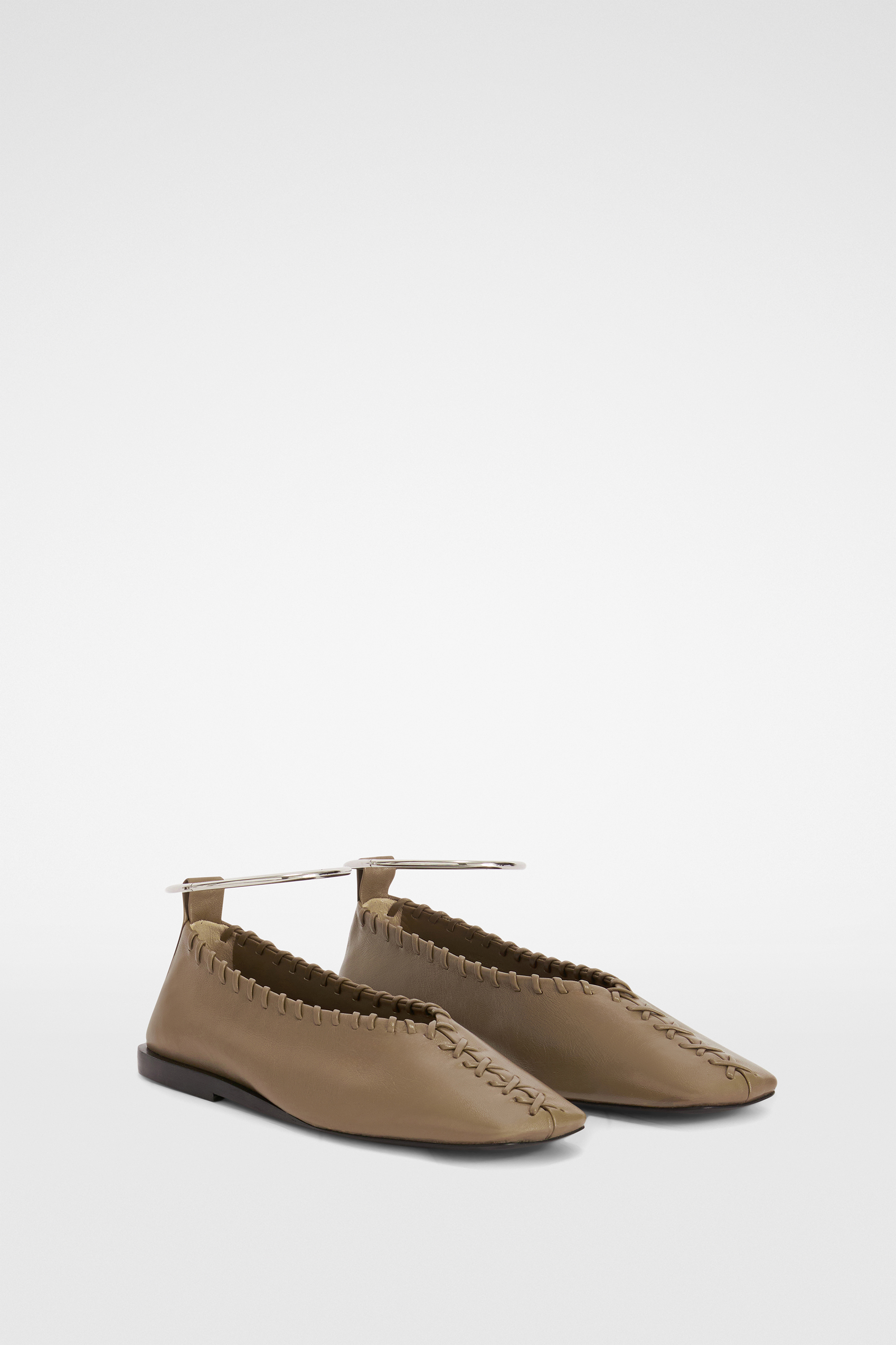 新品未使用品☆JIL SANDER☆Ring バレリーナ☆サイズ35 JIL SANDER ジルサンダー フラットシューズ Ring ballerina