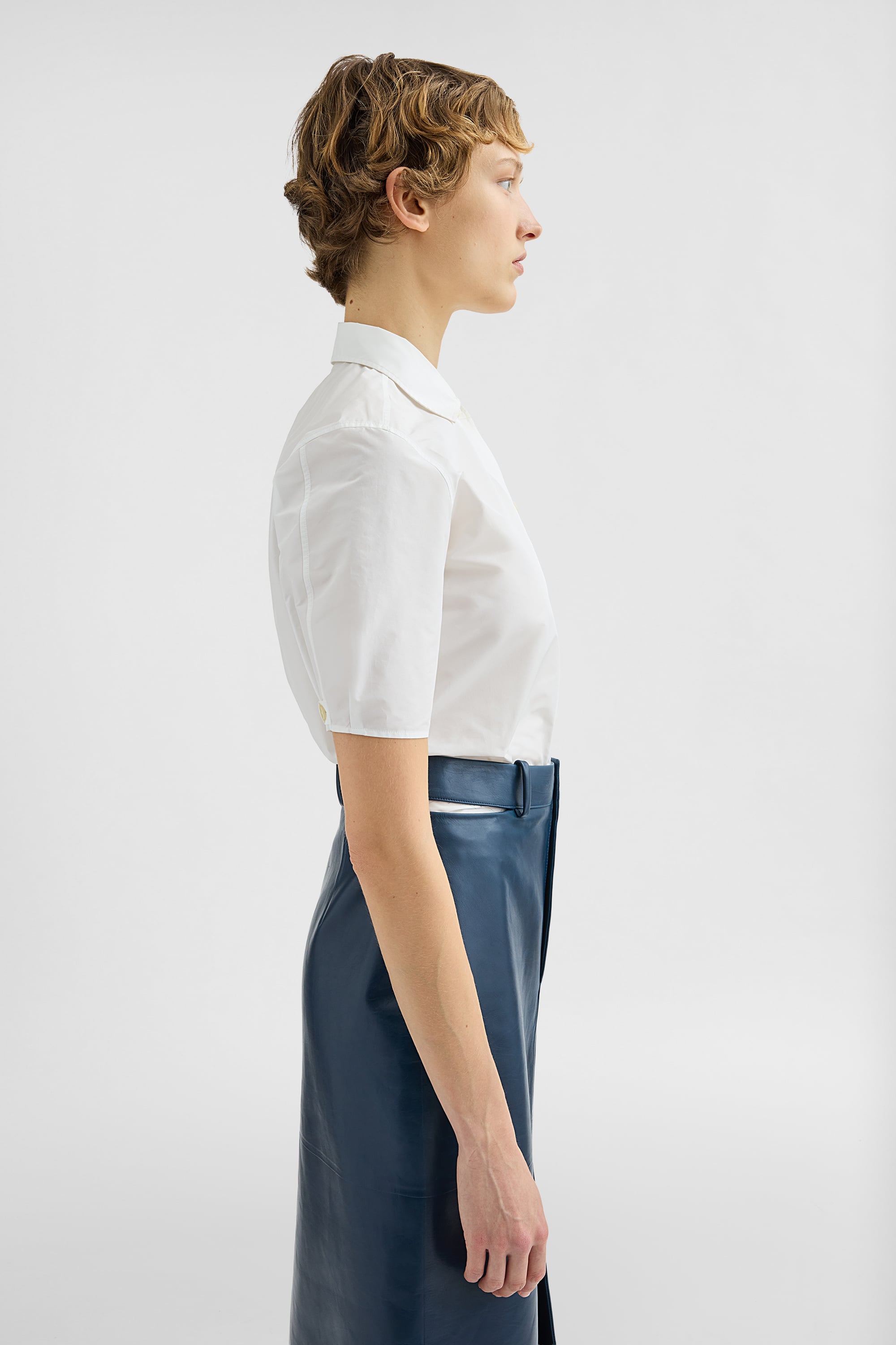 Technical Faille Shirt Woman | Jil Sander Official Online Store