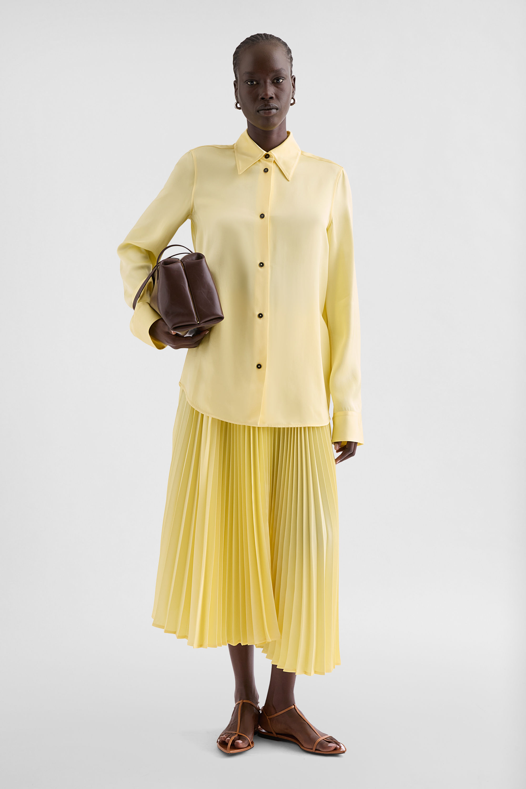 Fluid Viscose Shirt Woman | Jil Sander Official Online Store