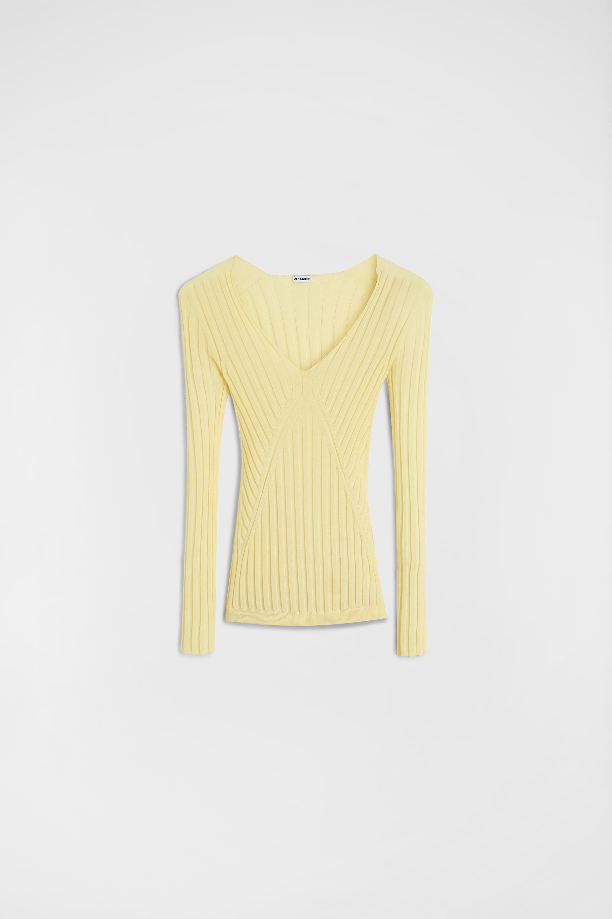 Cashmere Blend V-Neck Sweater for Woman | Jil Sander Official