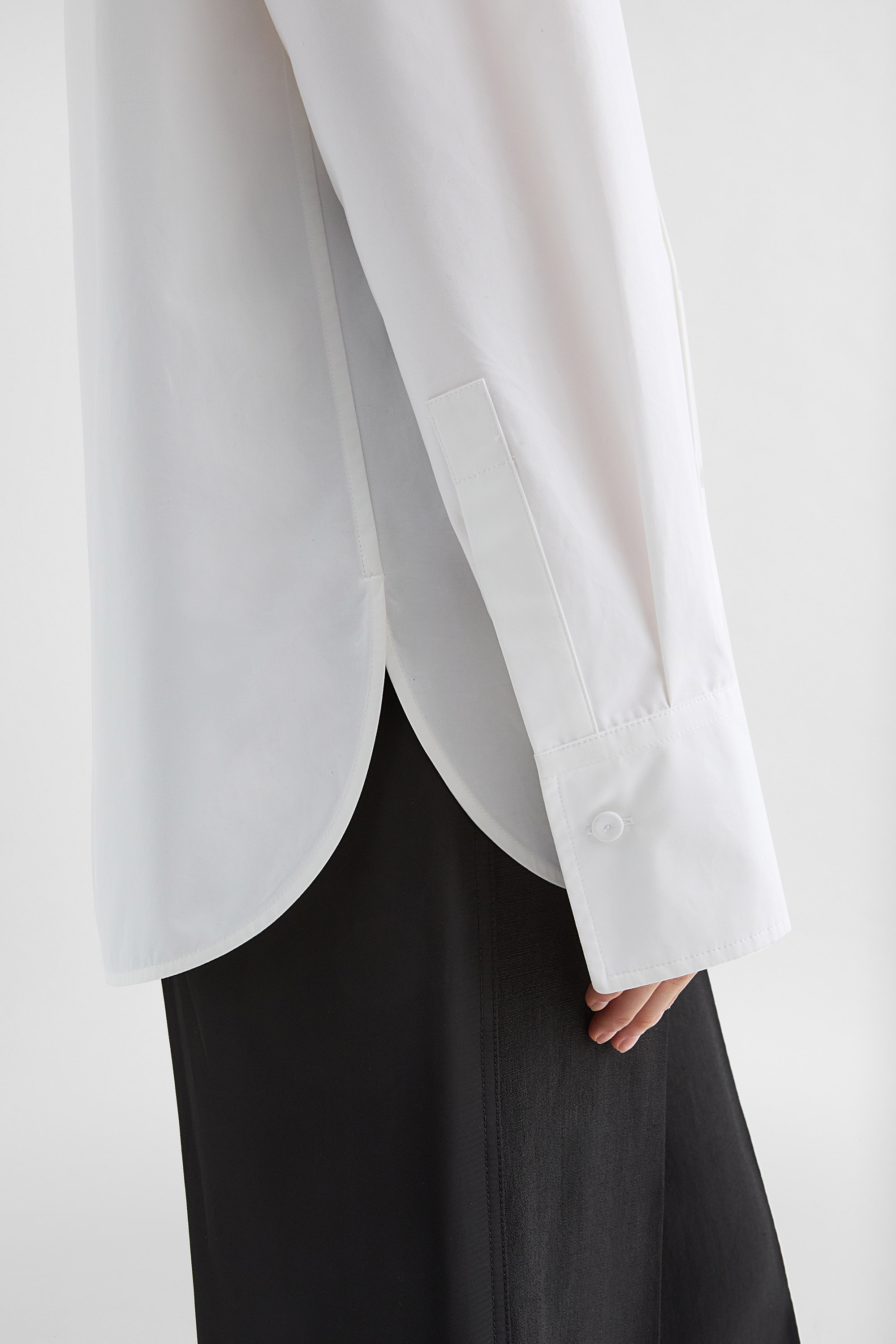 Cotton Poplin Shirt - Shirts - Image 3