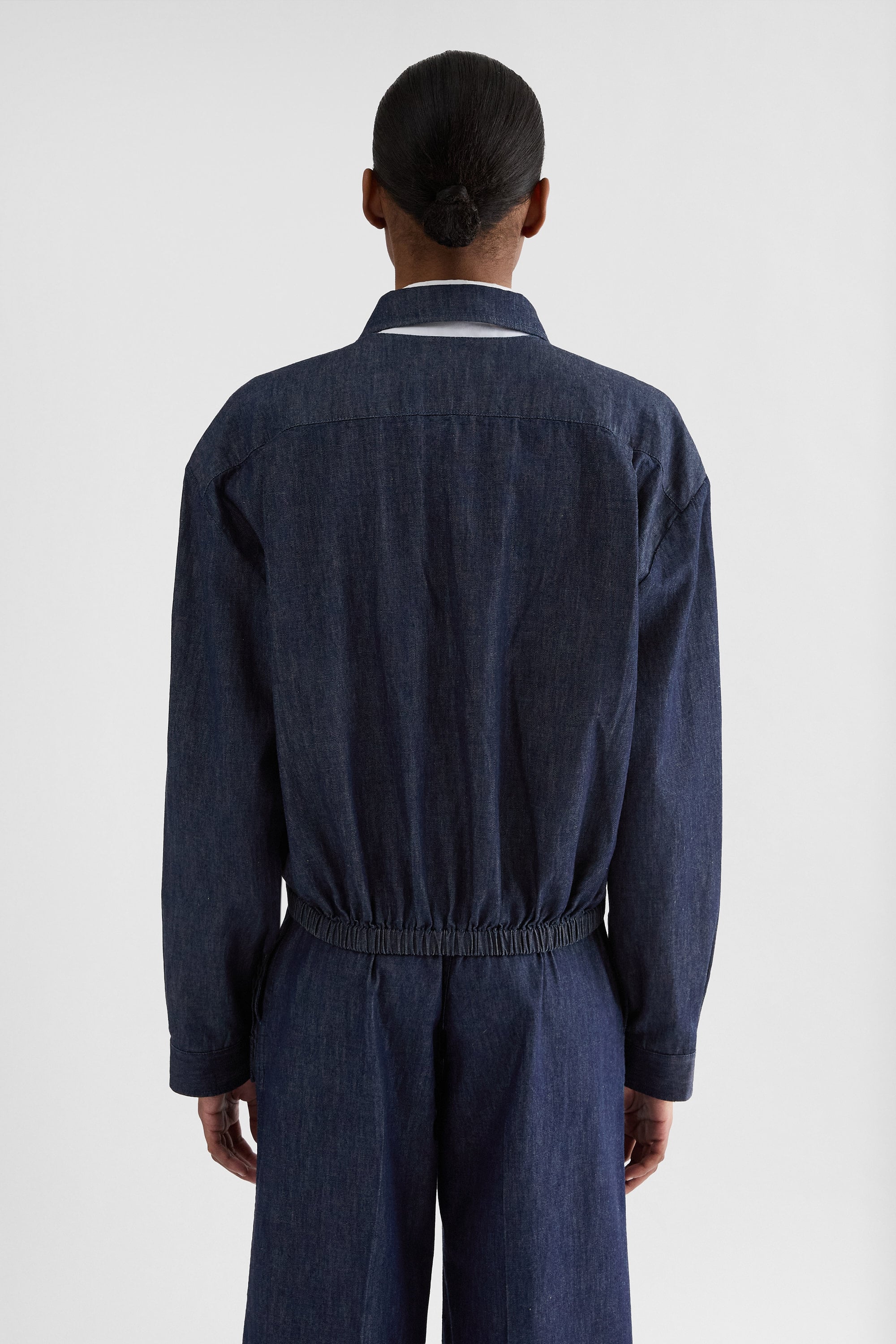 Cotton Chambray Blouson 4