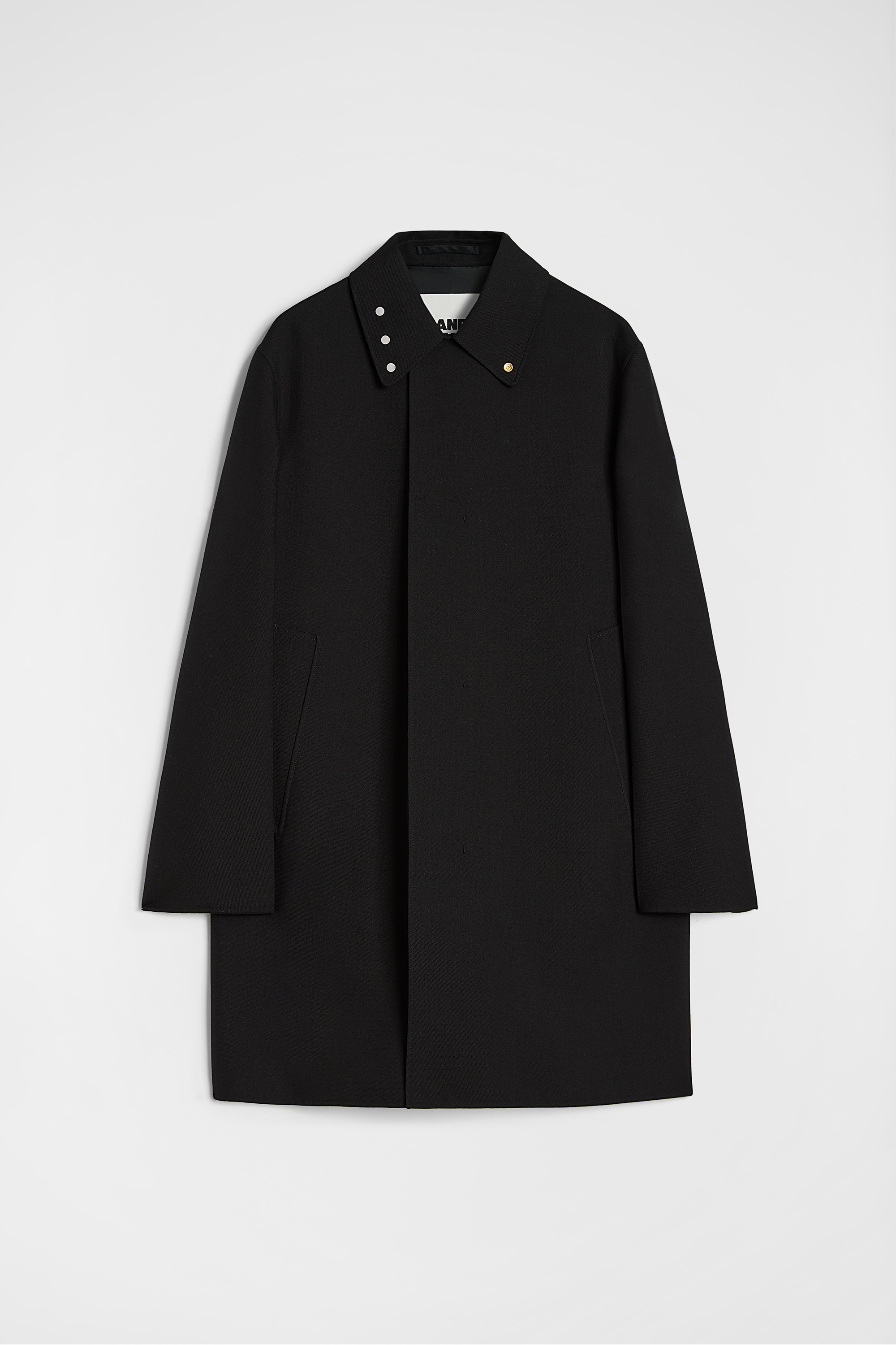 Wool Gabardine Coat - Jackets - Image 5