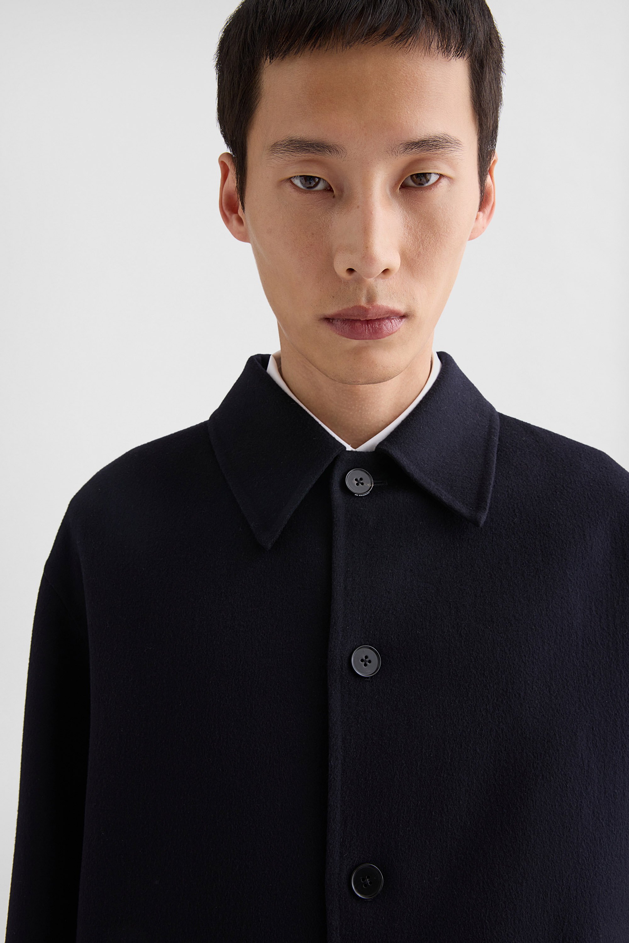 Lightweight Cashmere Overshirt Man | Jil Sander Official Online Store