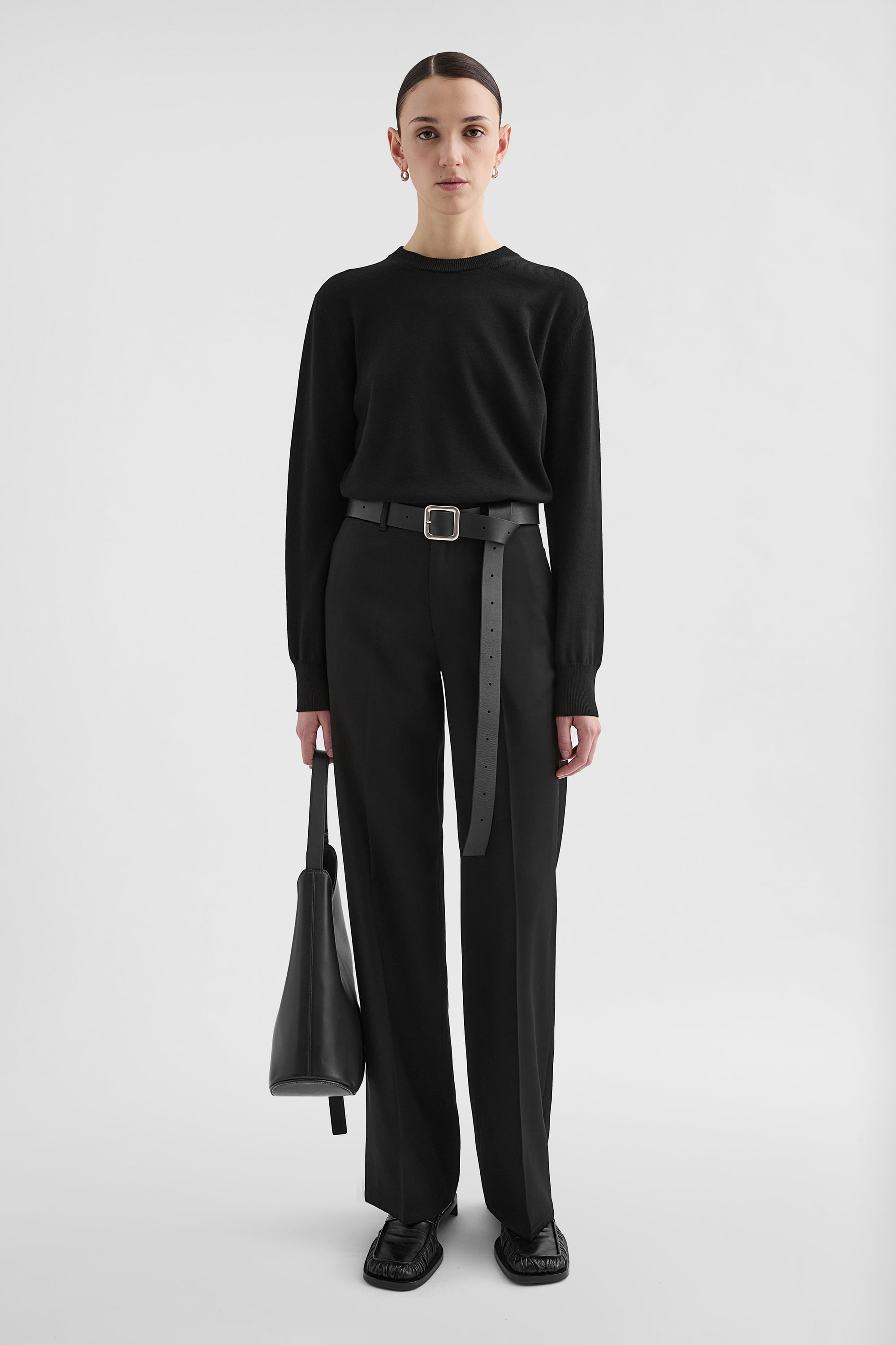Midweight Wool Crew-Neck Sweater 1