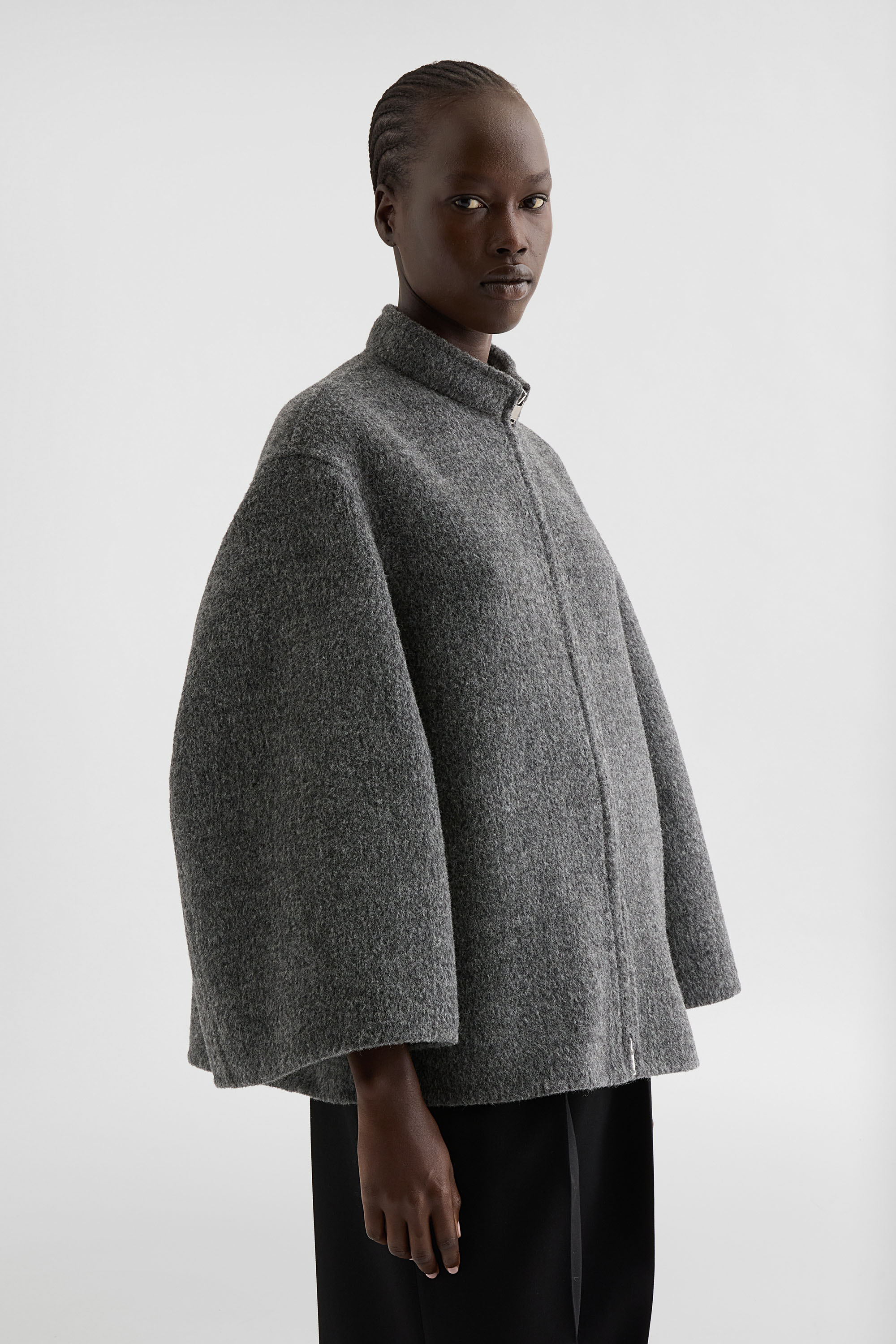 Lightweight Wool Fleece Jacket Woman | Jil Sander Official Online