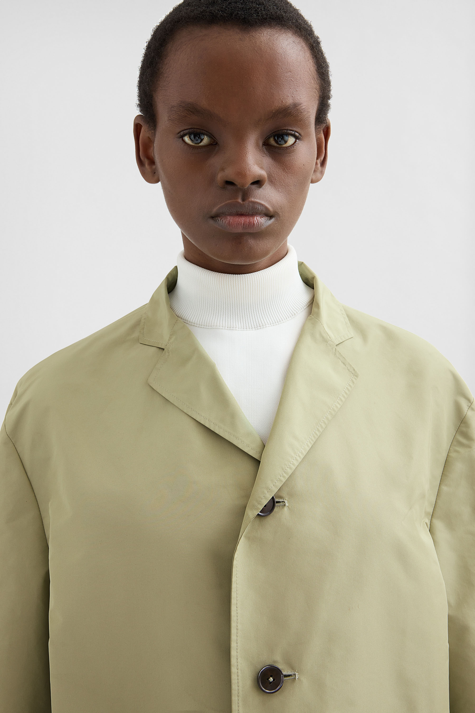Technical Faille Jacket Woman | Jil Sander Official Online Store