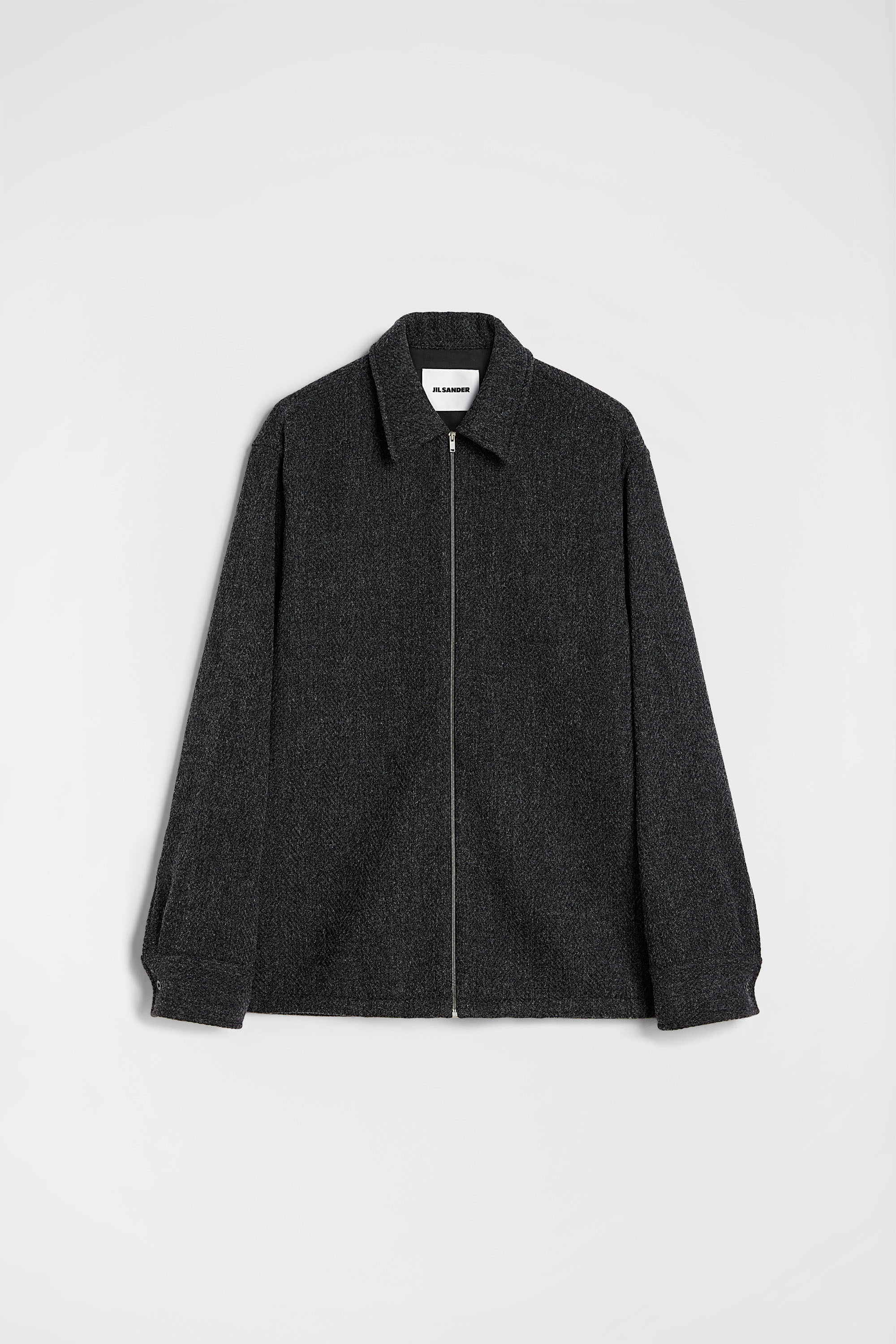 Wool Chevron Overshirt - Jackets - Image 5