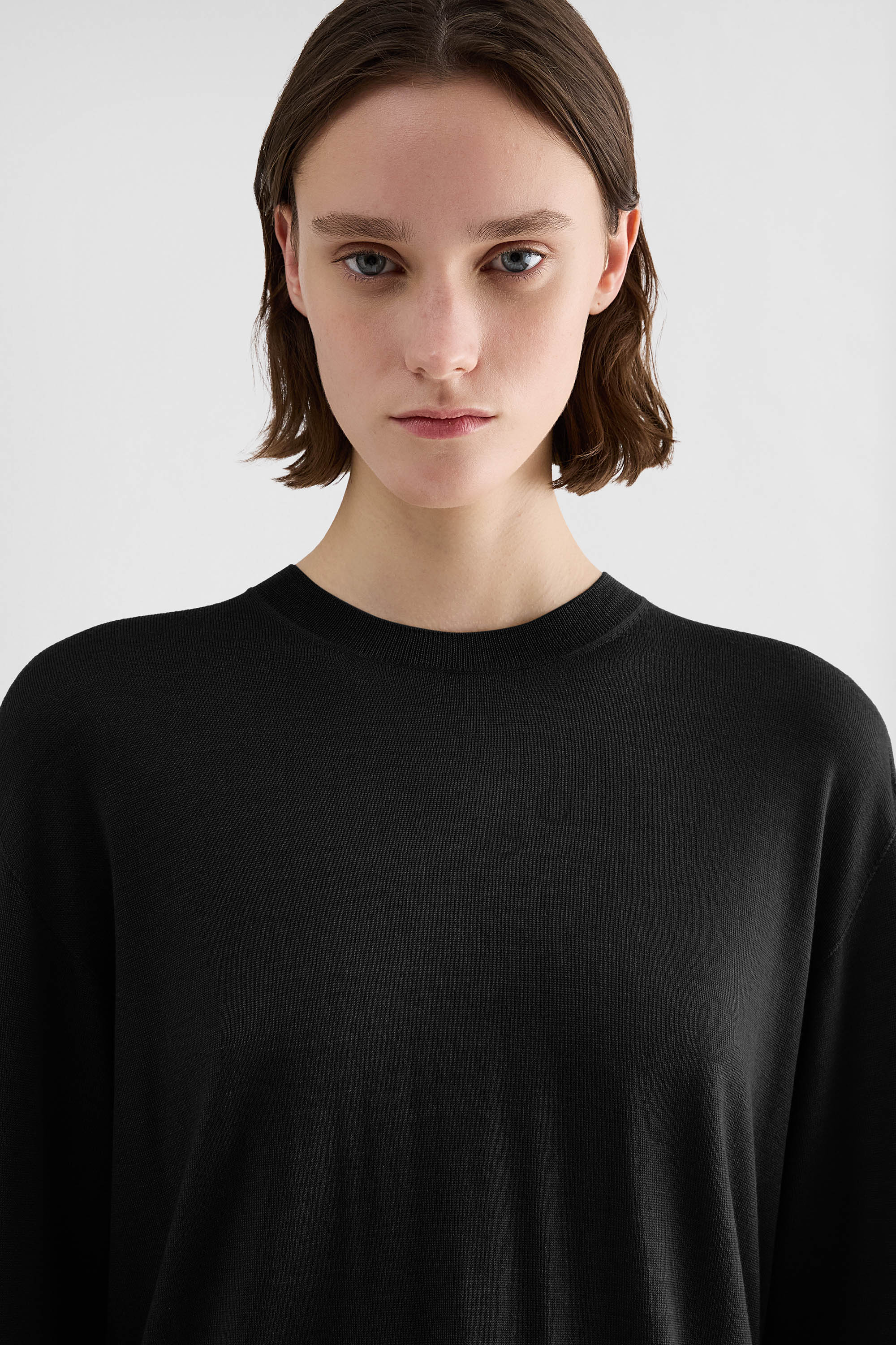 カシミヤ ブレンド クルーネックセーター ウィメンズ | Jil Sander