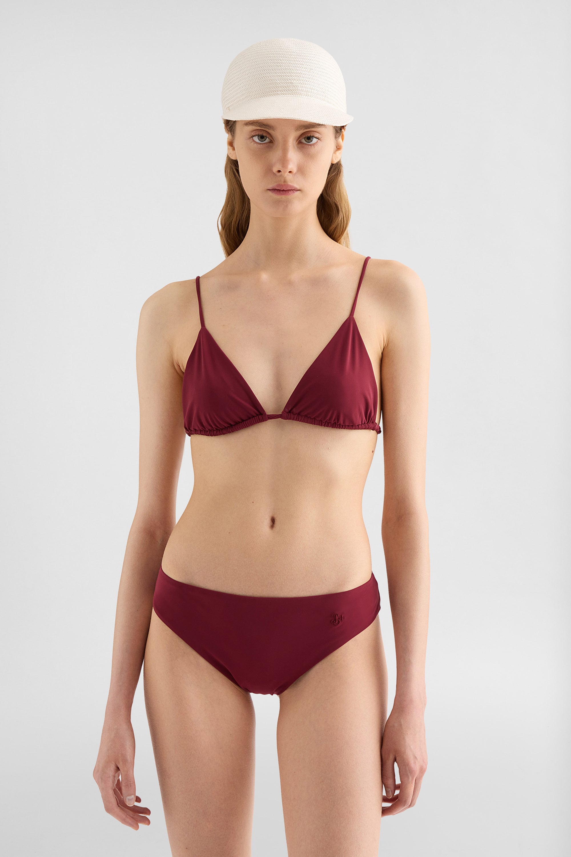 ジルサンダー　ビキニ Jersey Tangle Bikini Top Woman | Jil Sander Official Online Store