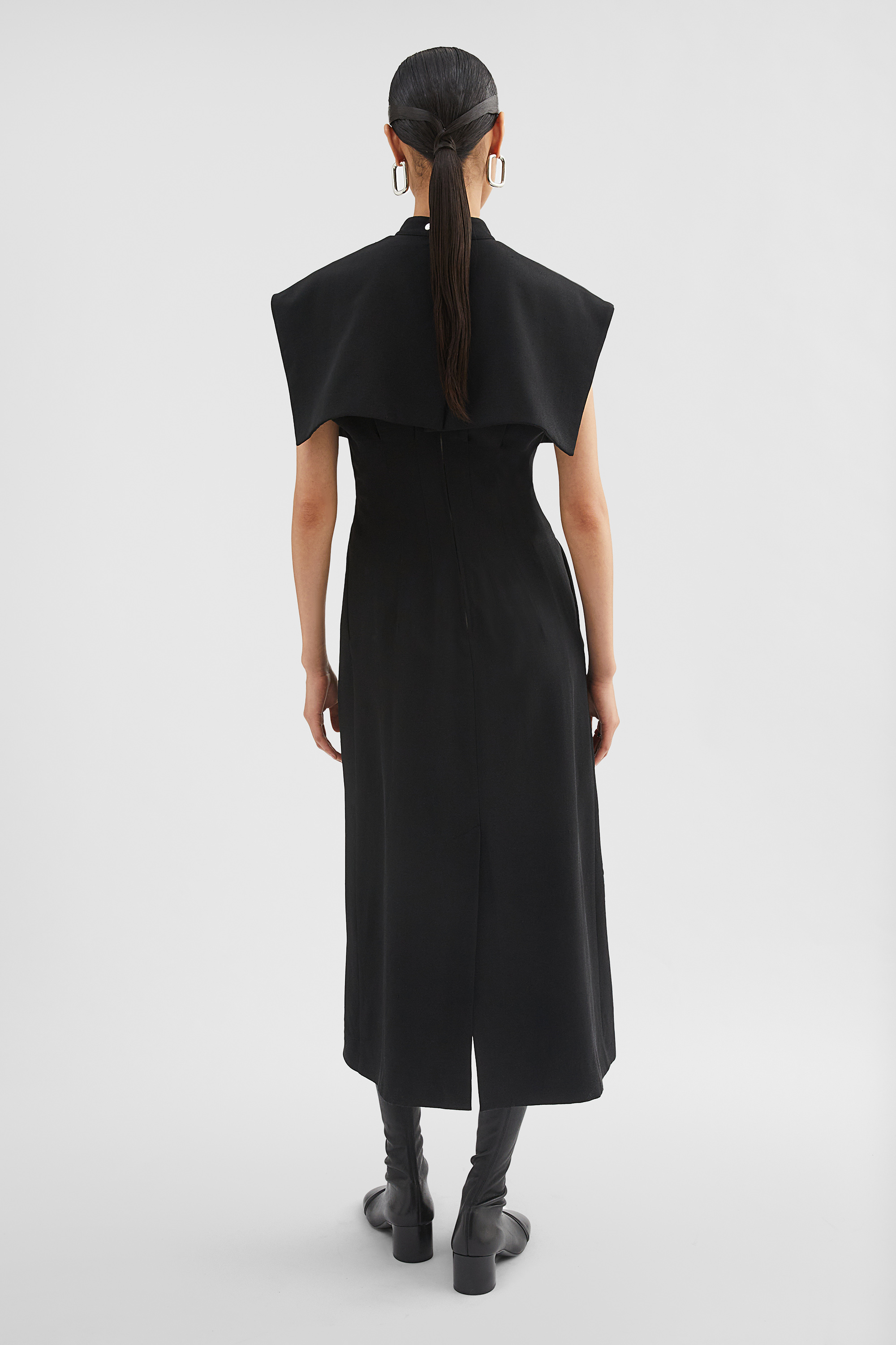 【関税&送料込】Jil Sander Multicolor Polyester Blend Dress Silk Blend Embroidered Dress Woman | Jil Sander Official