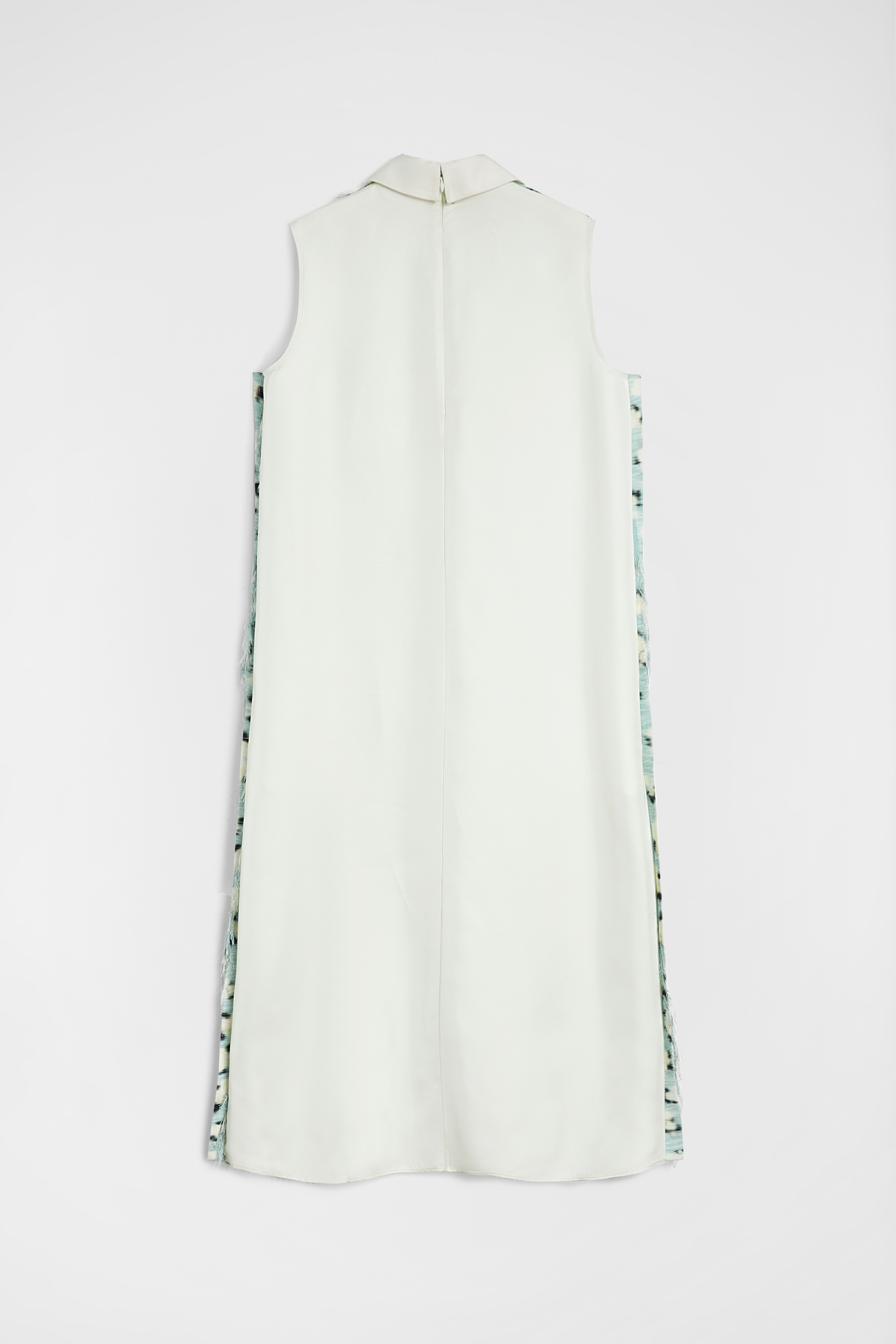 Fringed Fil Coupe Printed Dress - Dresses - Image 7