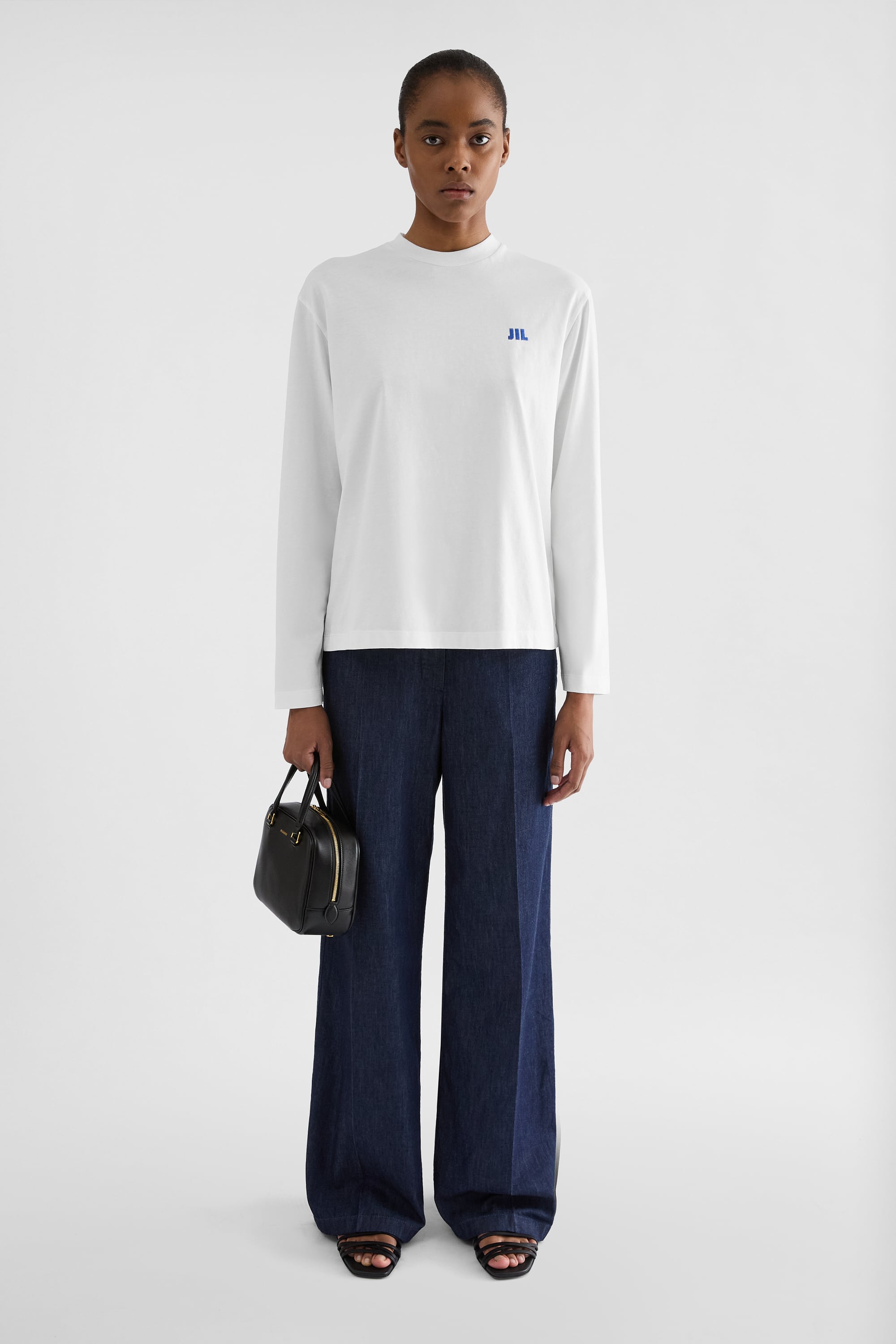 Cotton Crew-Neck T-Shirt Woman | Jil Sander Official Online Store