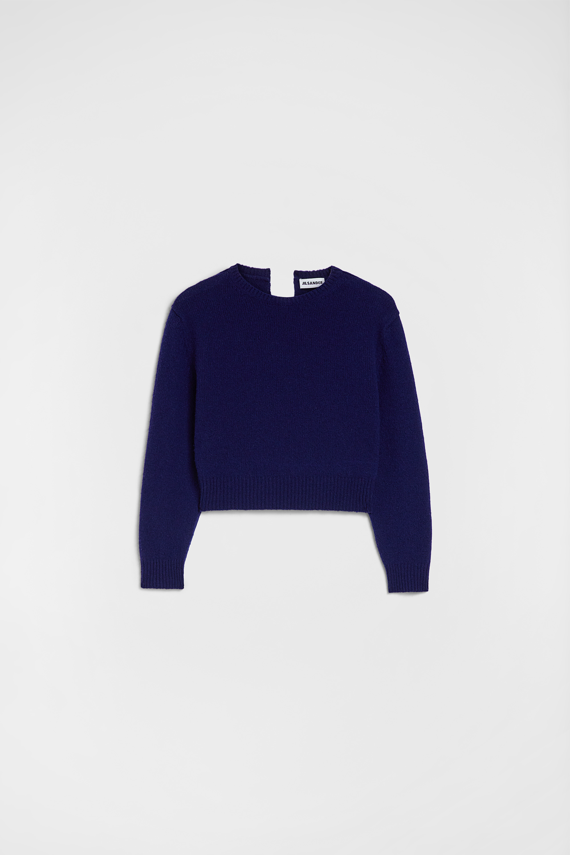 Wool Cropped Sweater Man | Jil Sander Official Online Store