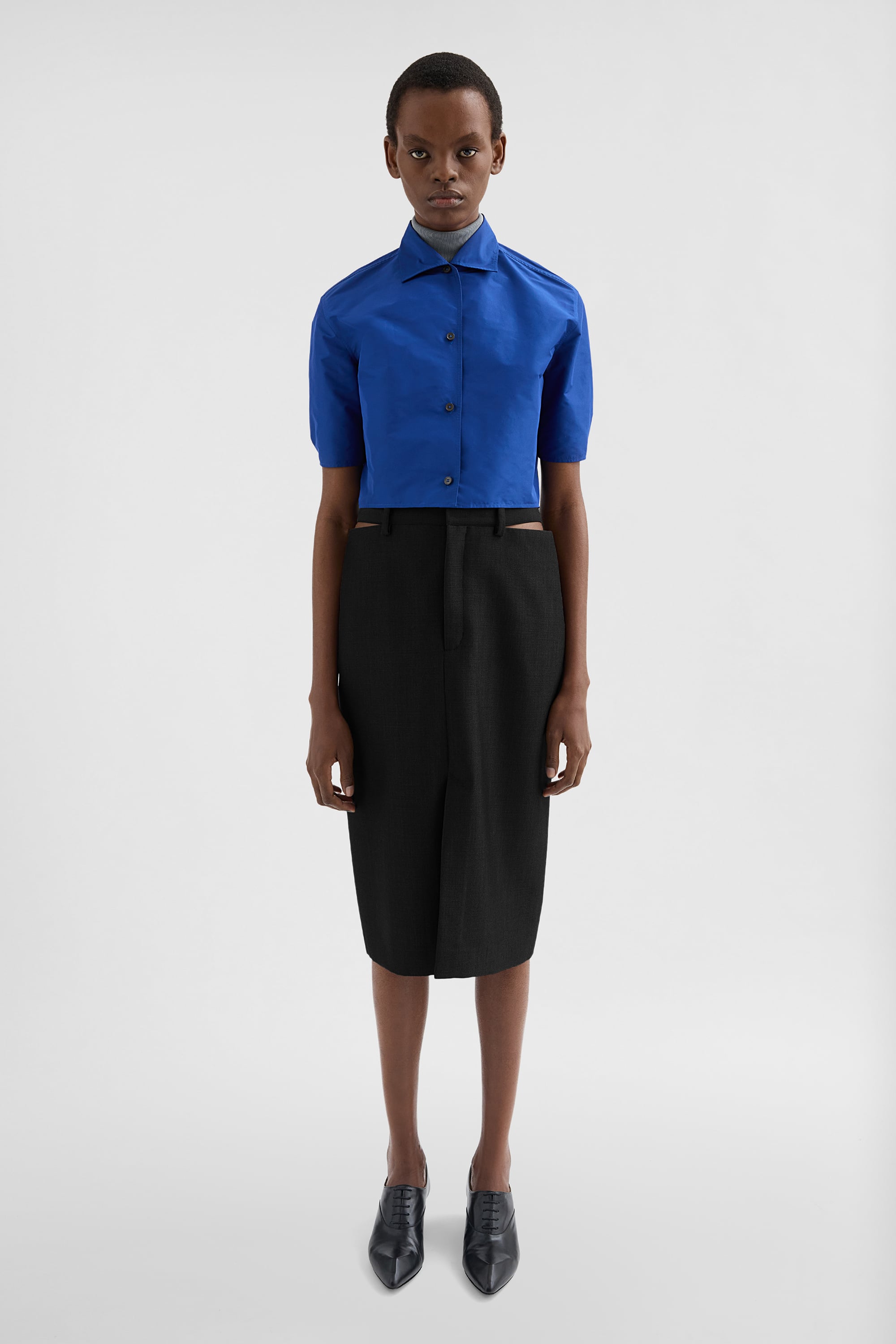 Jil Sander Wool Blend Skirt