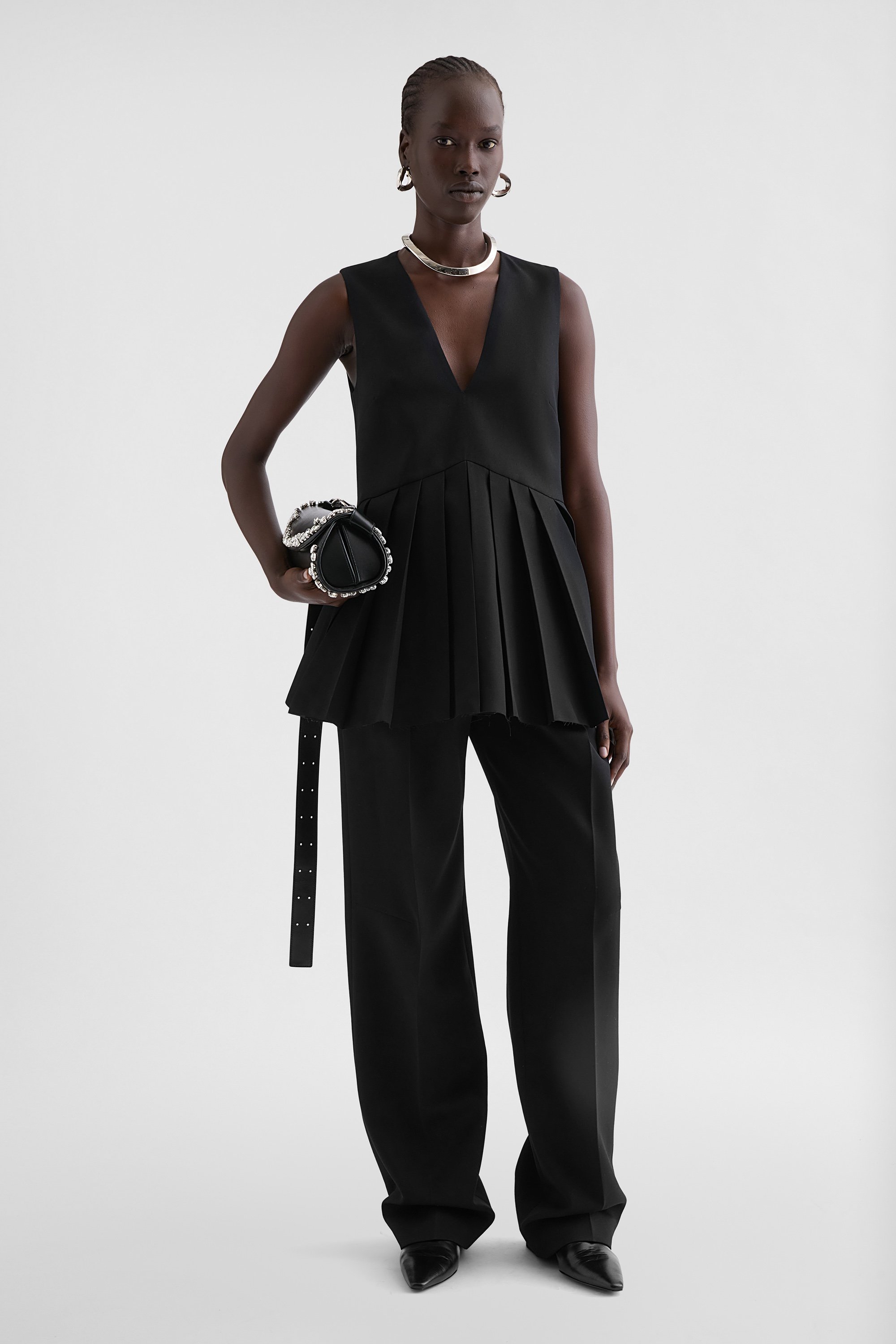 ウール ギャバジン パンツ ウィメンズ | Jil Sander 公式オンラインストア