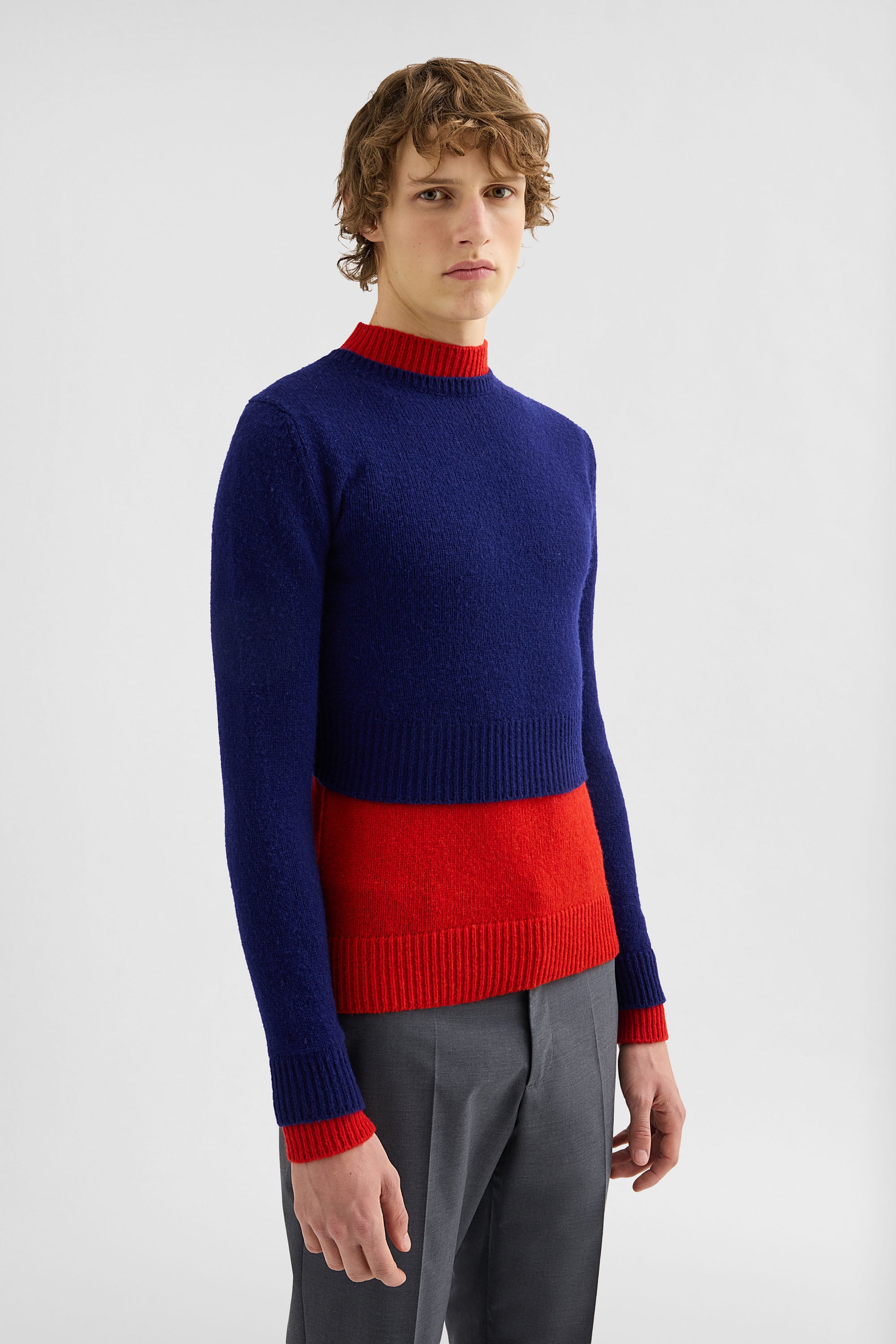 Wool Crew-Neck Sweater Man | Jil Sander Official Online Store