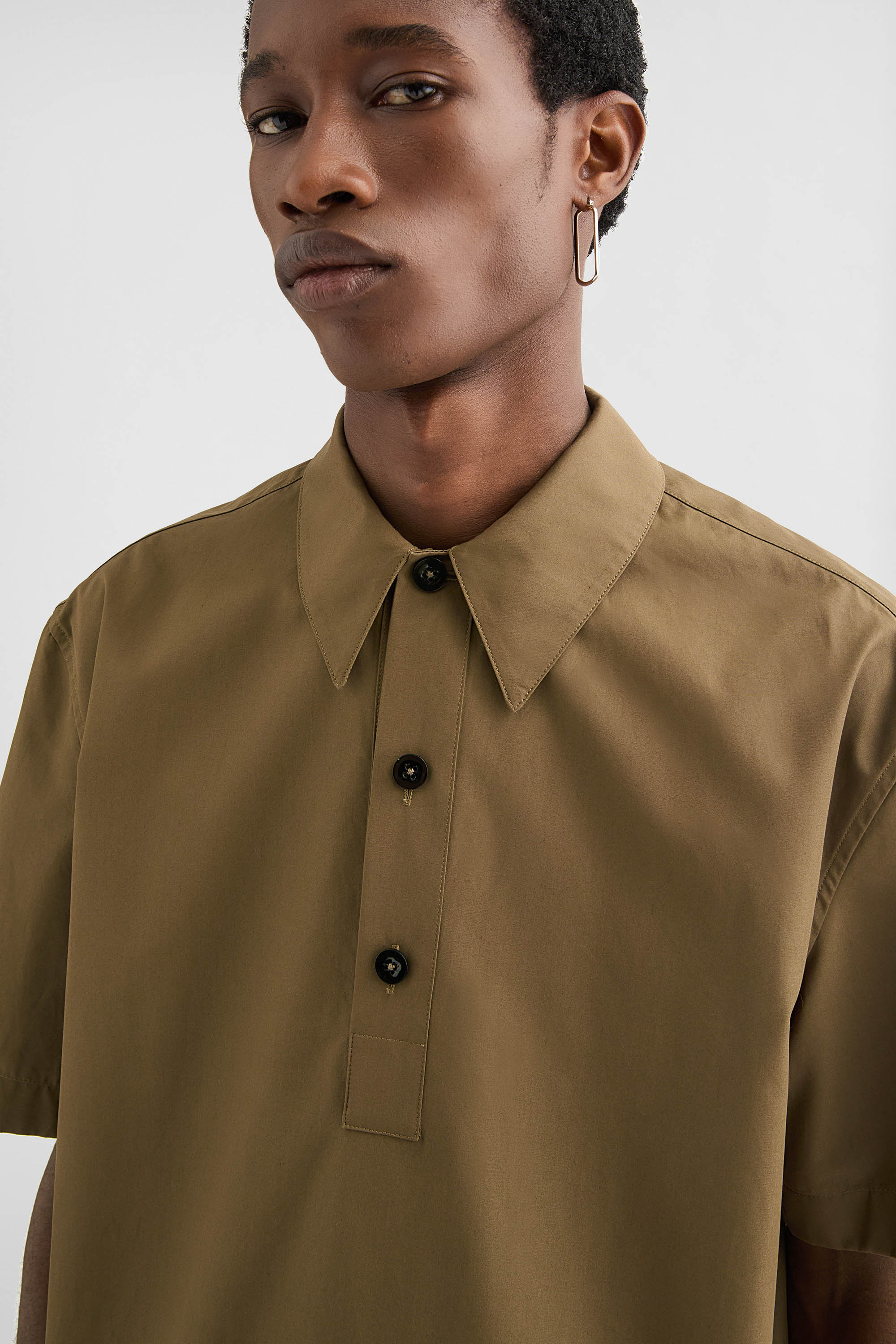 コットンタフタ ポロシャツ メンズ | Jil Sander 公式オンラインストア