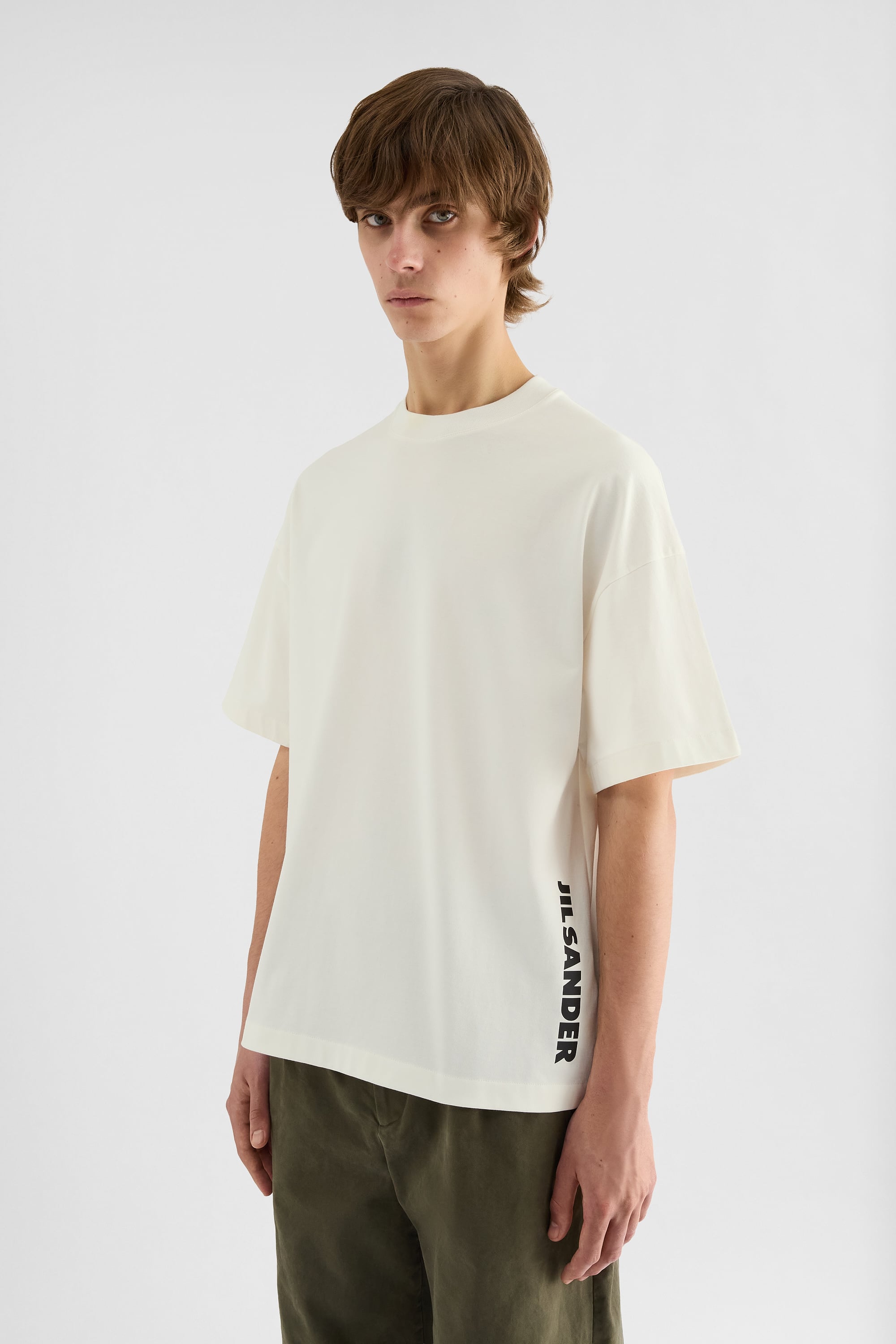 JIL SANDER + コットンクルーネックTシャツ　XS コットン クルーネックTシャツ メンズ | Jil Sander 公式オンラインストア