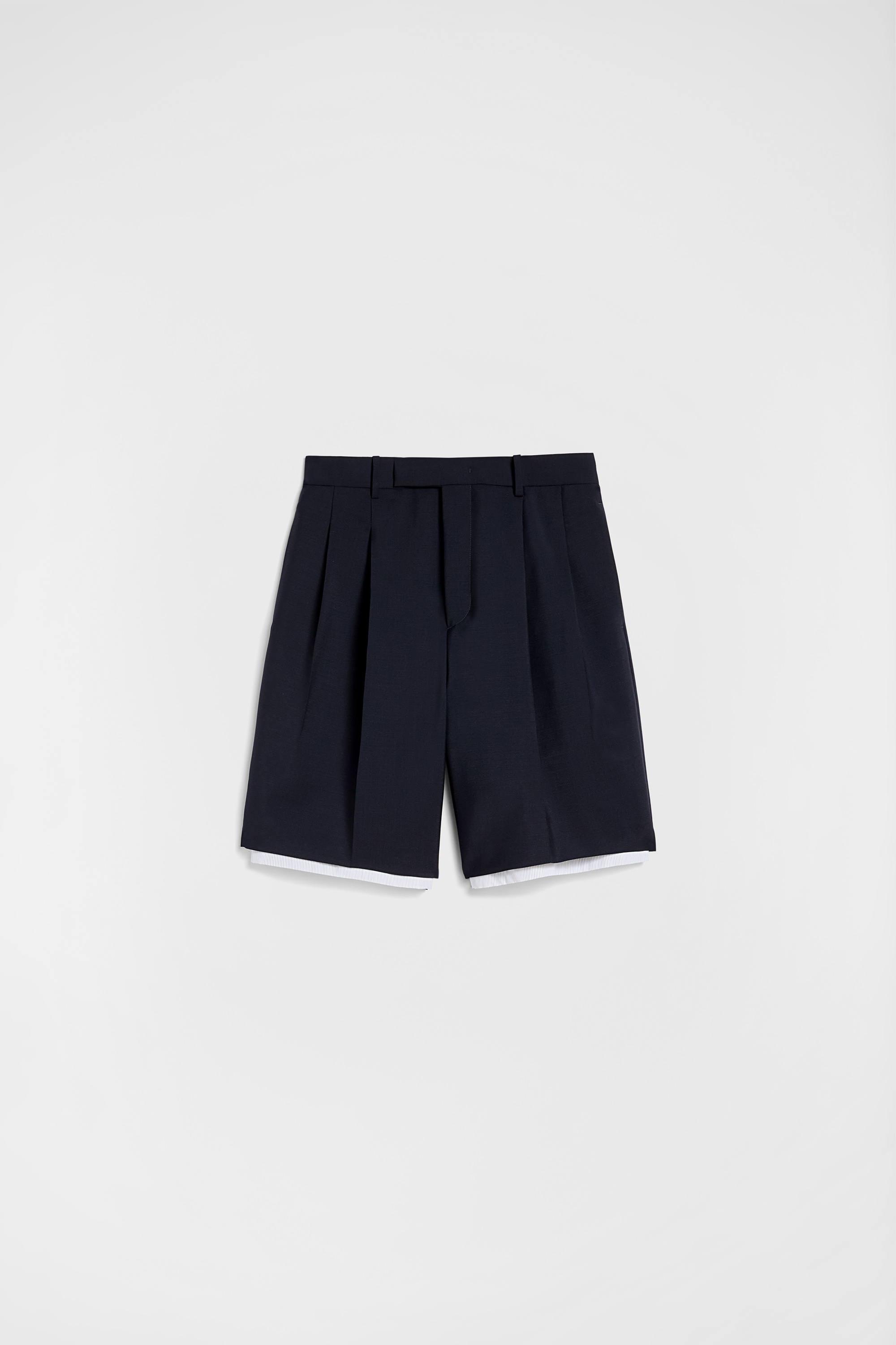 Wool Canvas Shorts Man | Jil Sander Official Online Store