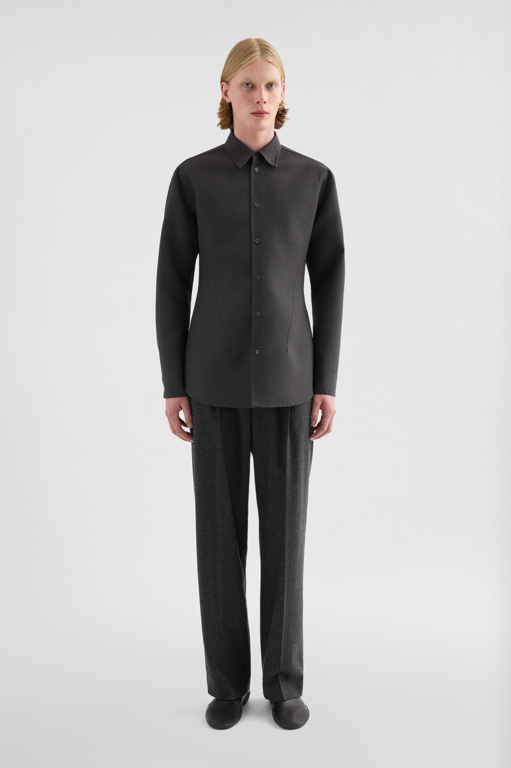 Jil Sander Lightweight Wool Flannel Trousers