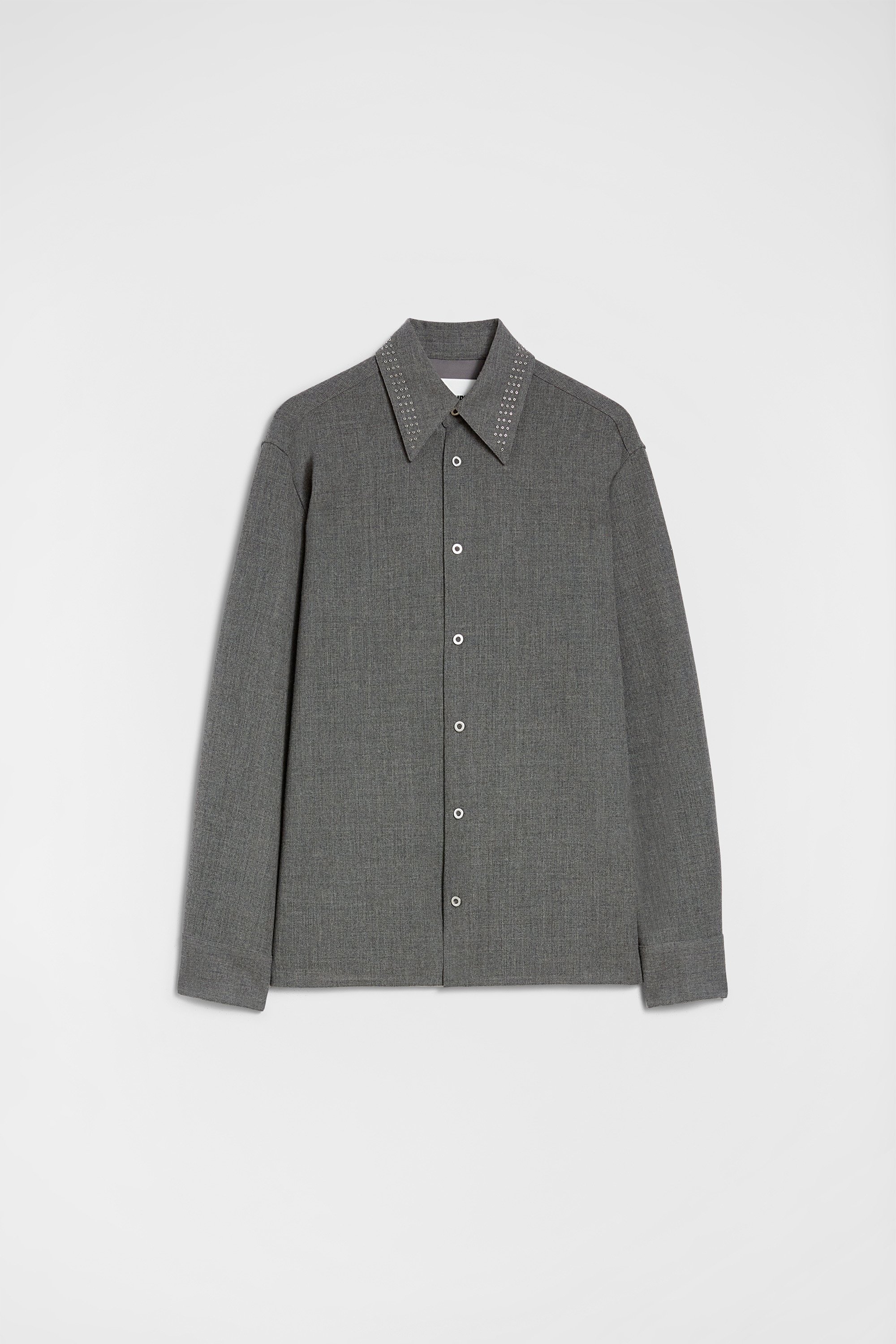 Wool Canvas Shirt - Shirts - Image 5