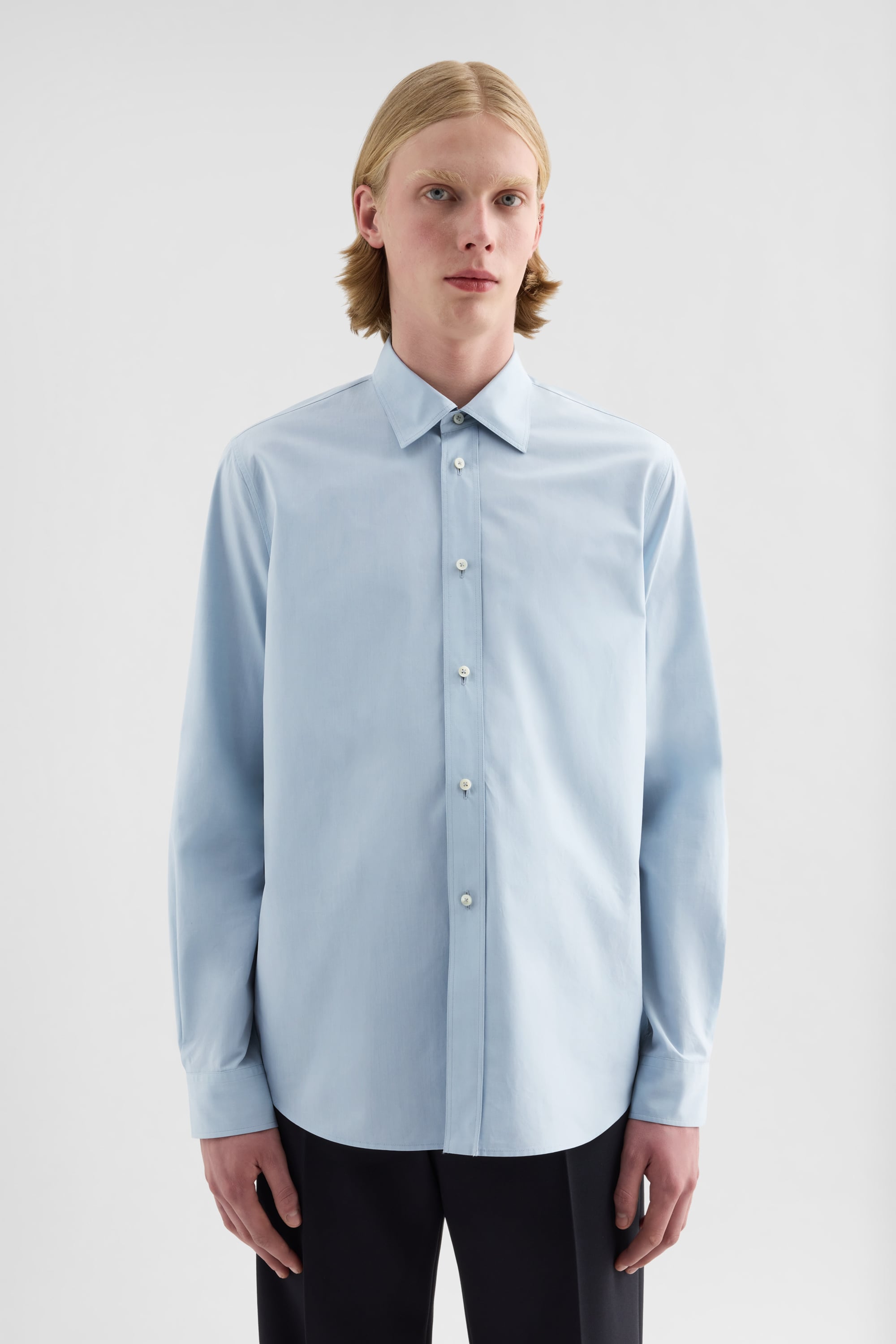 フィラフィル コットンシャツ メンズ | Jil Sander 公式オンラインストア