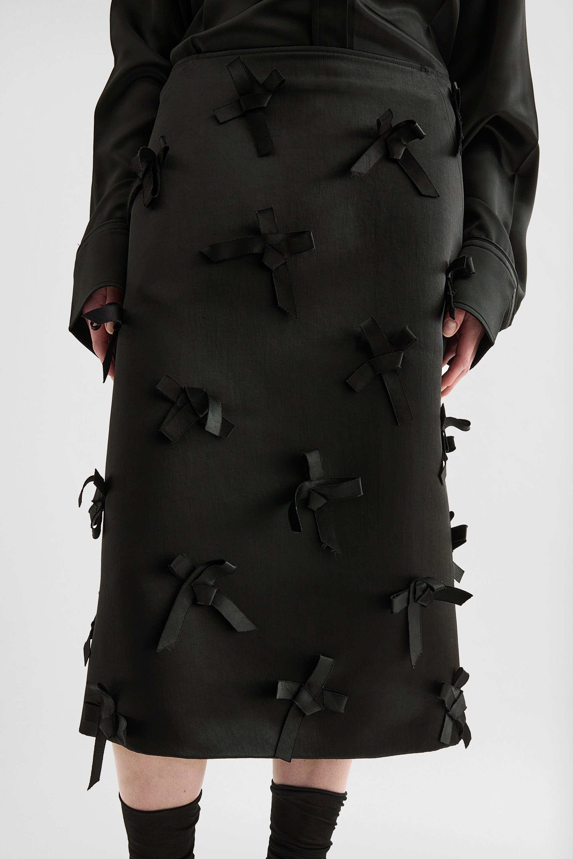 Satin Skirt - Skirts - Image 5