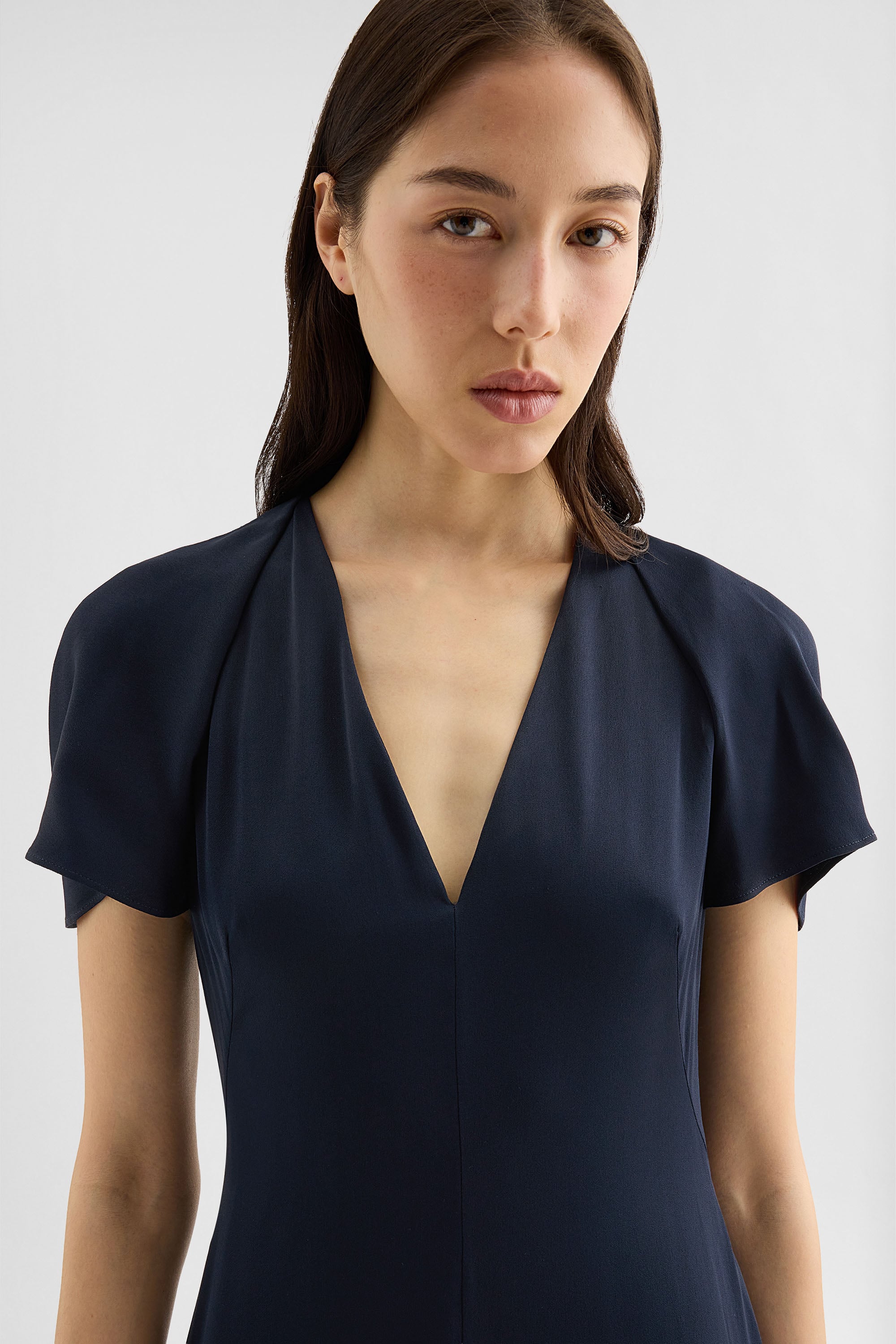 Envers Satin Evening Dress for Woman | Jil Sander Official Online