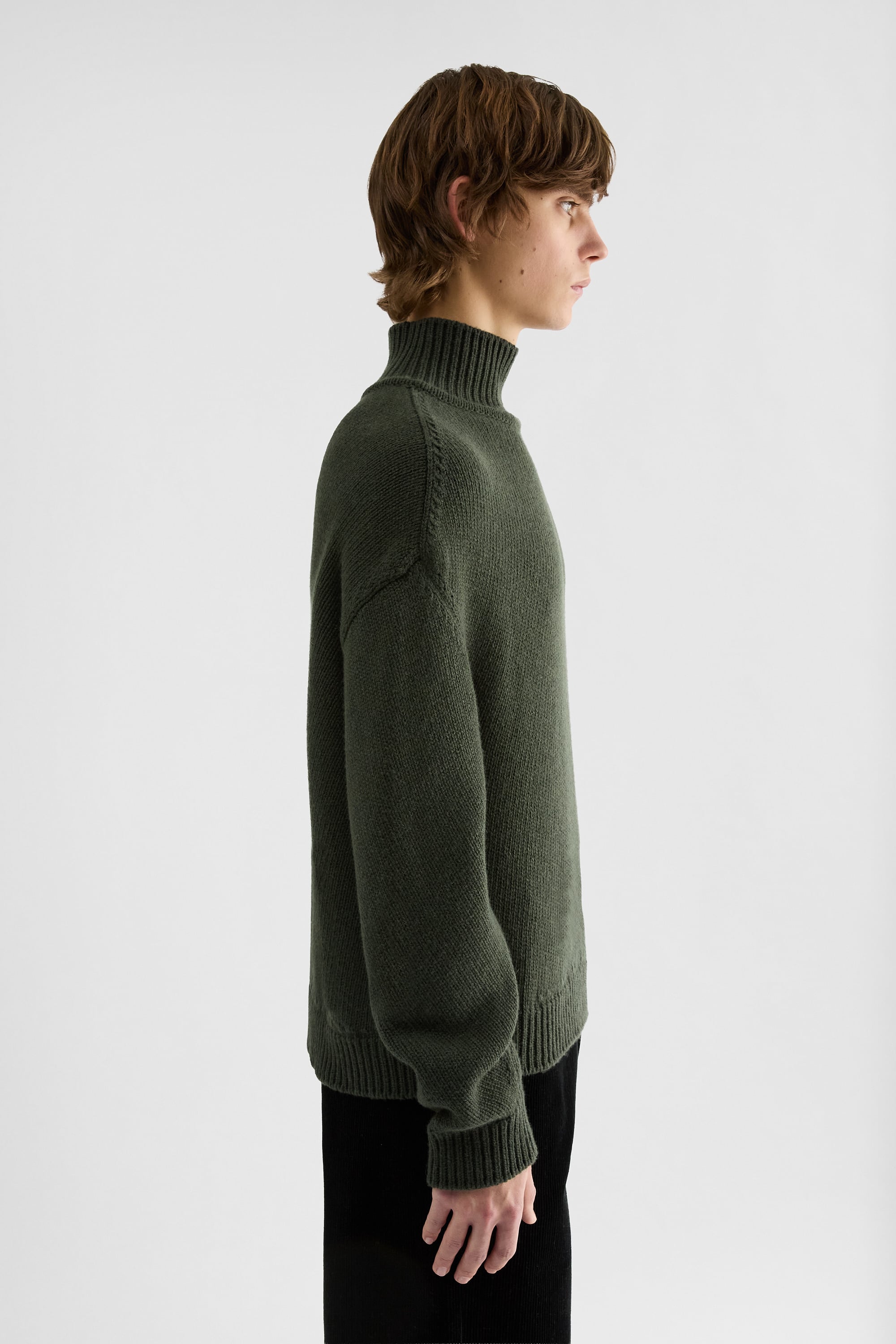 Cashmere Blend High-Neck Sweater Man | Jil Sander Official Online