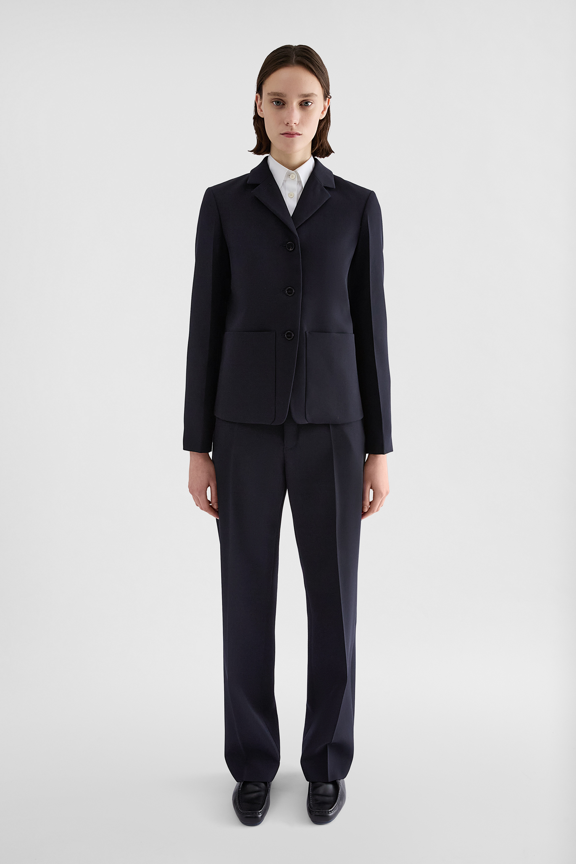 Wool Gabardine Jacket Woman | Jil Sander Official Online Store