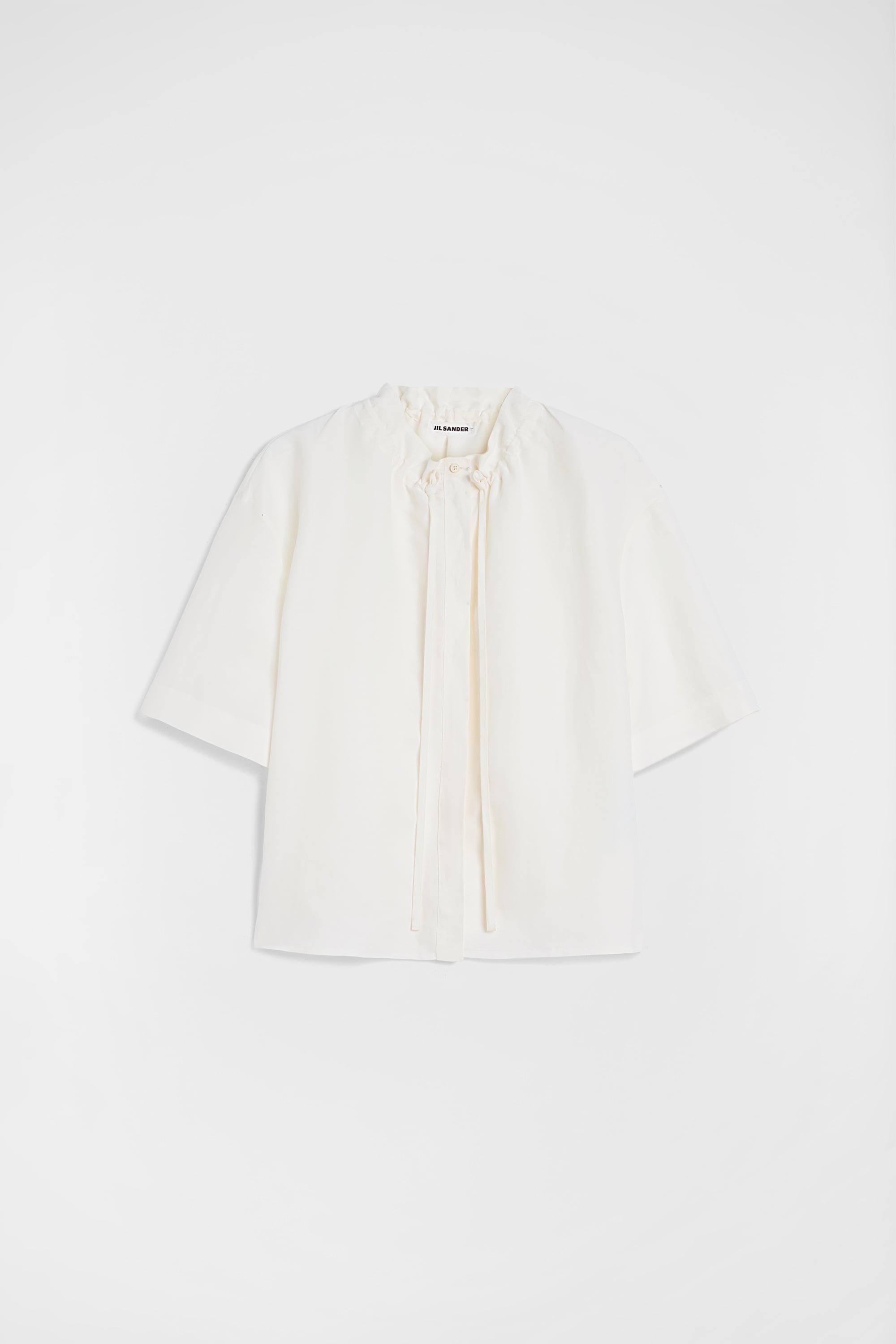 JIL SANDER　リネンシャツブラウス リネン ブレンド シャツ ウィメンズ | Jil Sander 公式オンラインストア