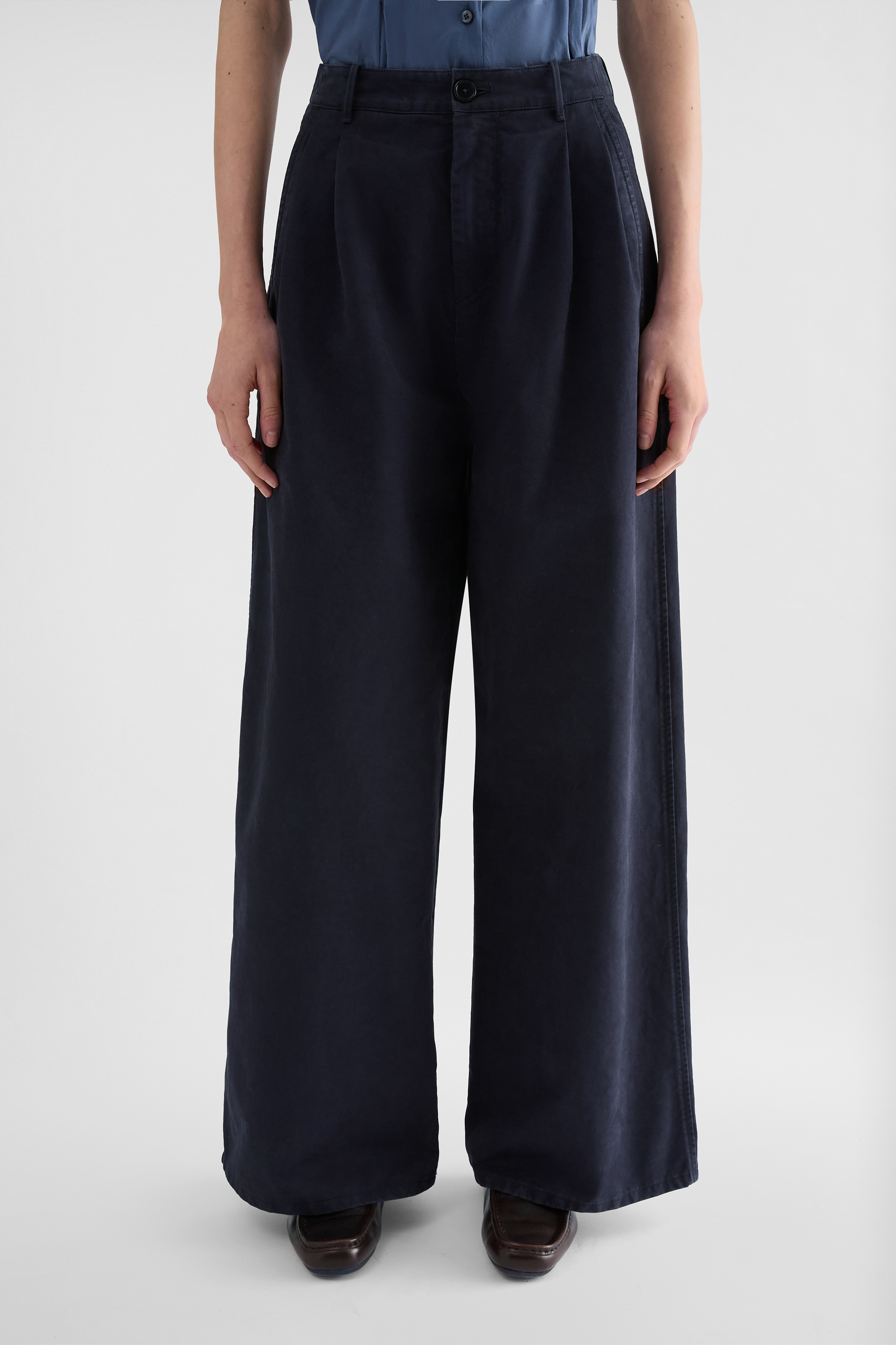 Cotton Drill Trousers for Woman | Jil Sander Official Online Store