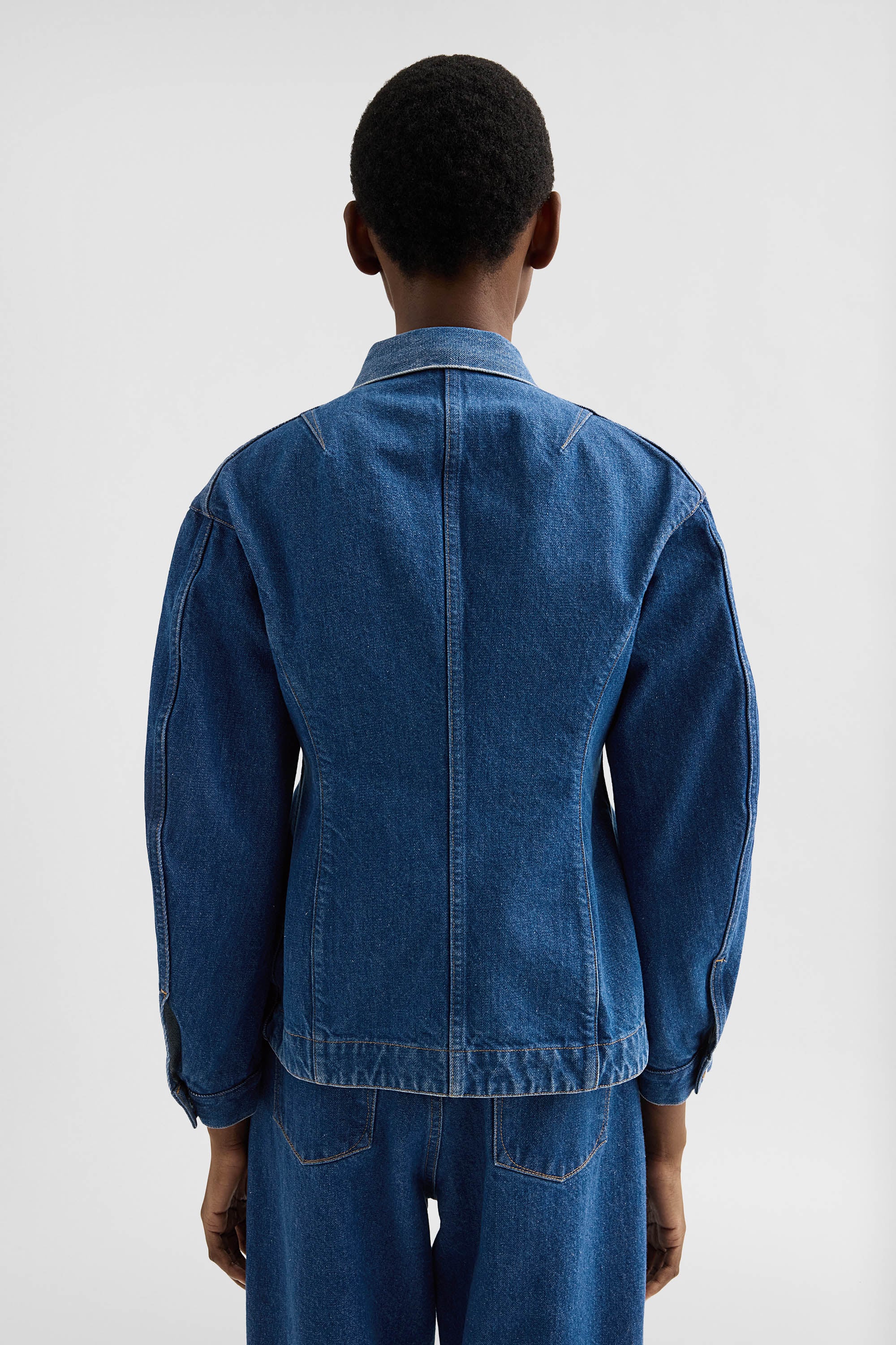 【美品】JIL SANDER デニムジャケット 濃紺 W34 デニムジャケット ウィメンズ | Jil Sander 公式オンラインストア