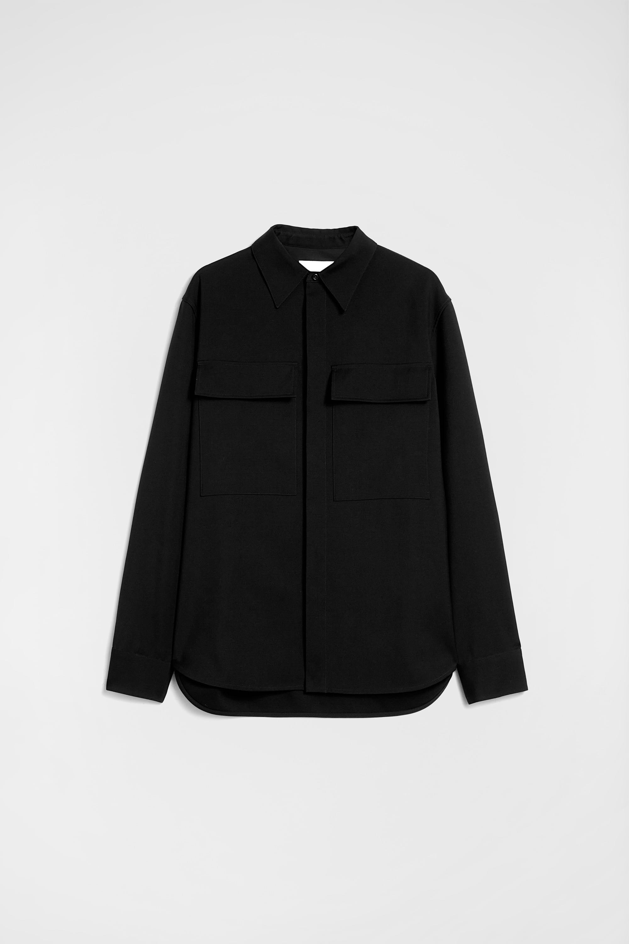 Lightweight Wool Gabardine Shirt Man | Jil Sander Official Online