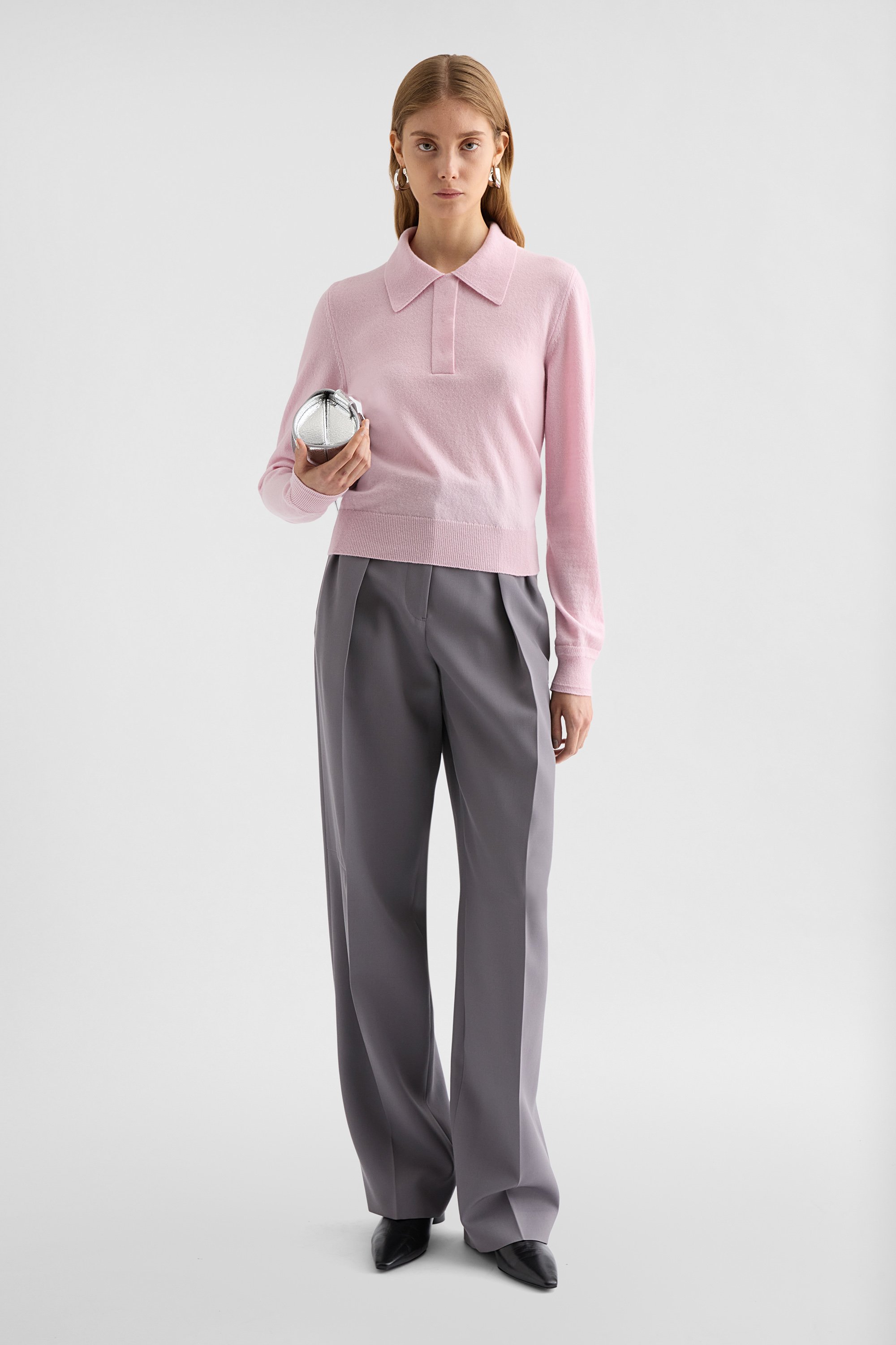 Wool Gabardine Trousers Woman | Jil Sander Official Online Store