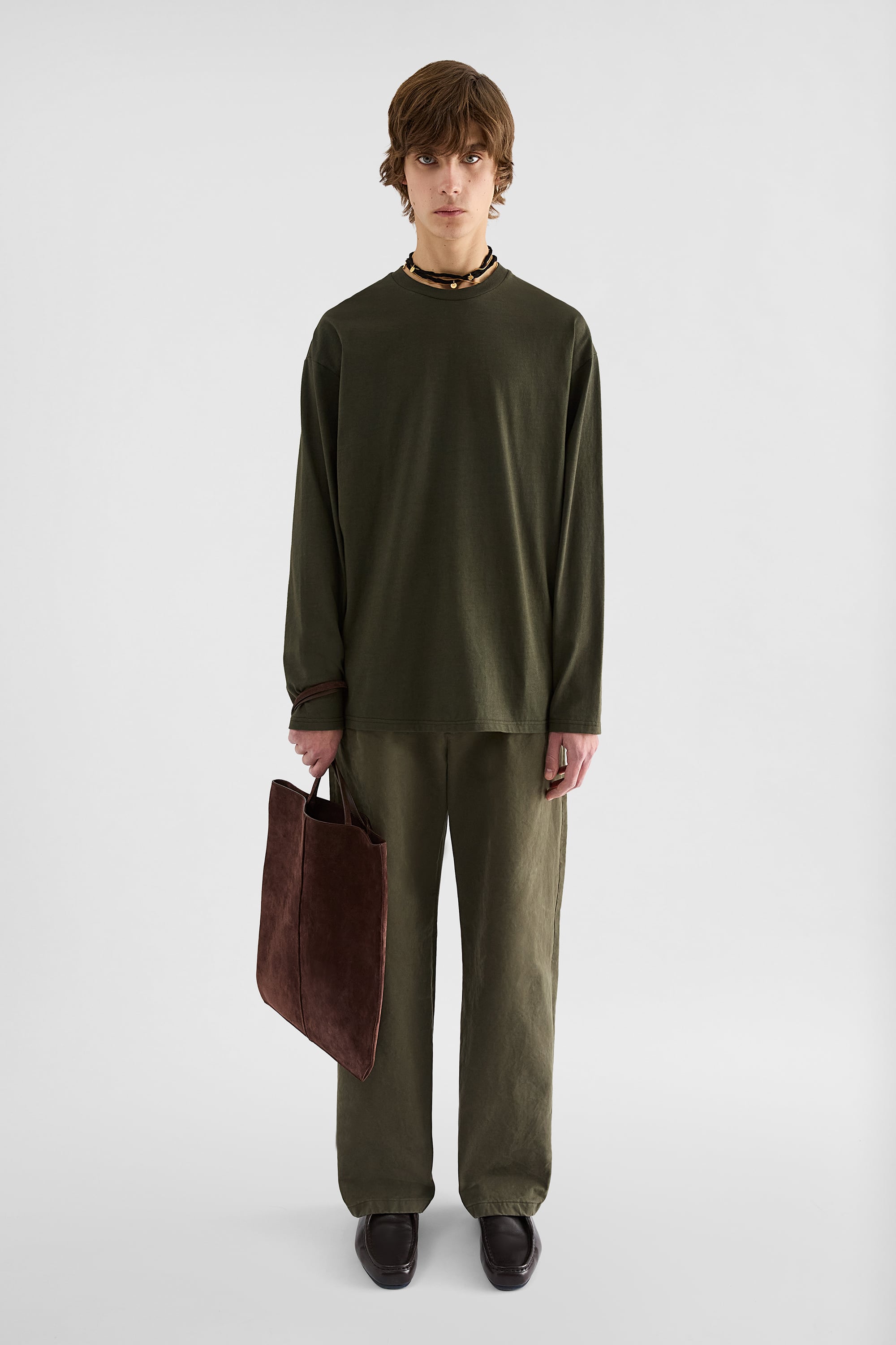Lightweight Cotton Crew-Neck T-Shirt Man | Jil Sander Official