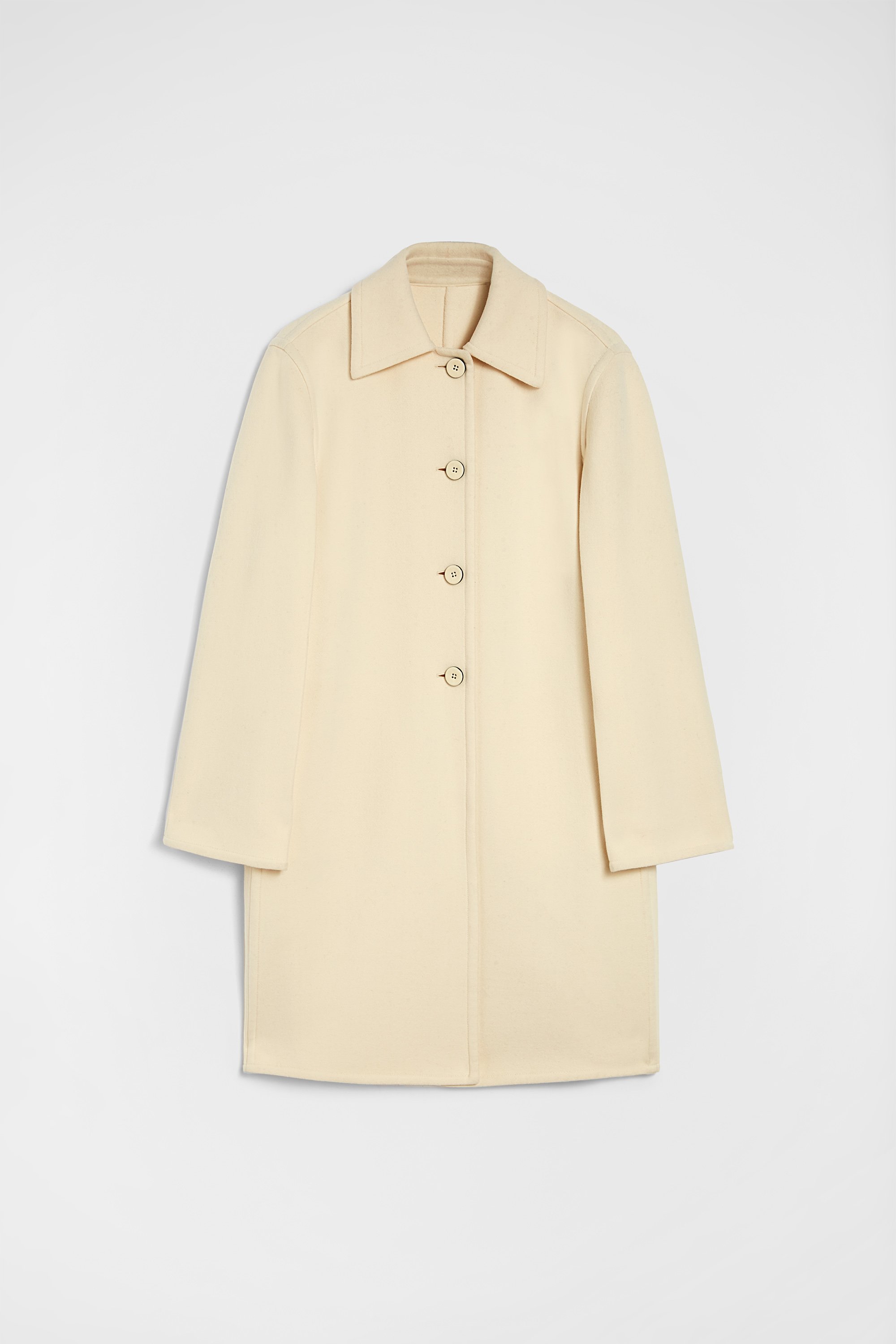 JIL SANDER /ジルサンダー Double Face Wool Coat Jil Sander Women's Double Face Wool Coat in Black Jil Sander