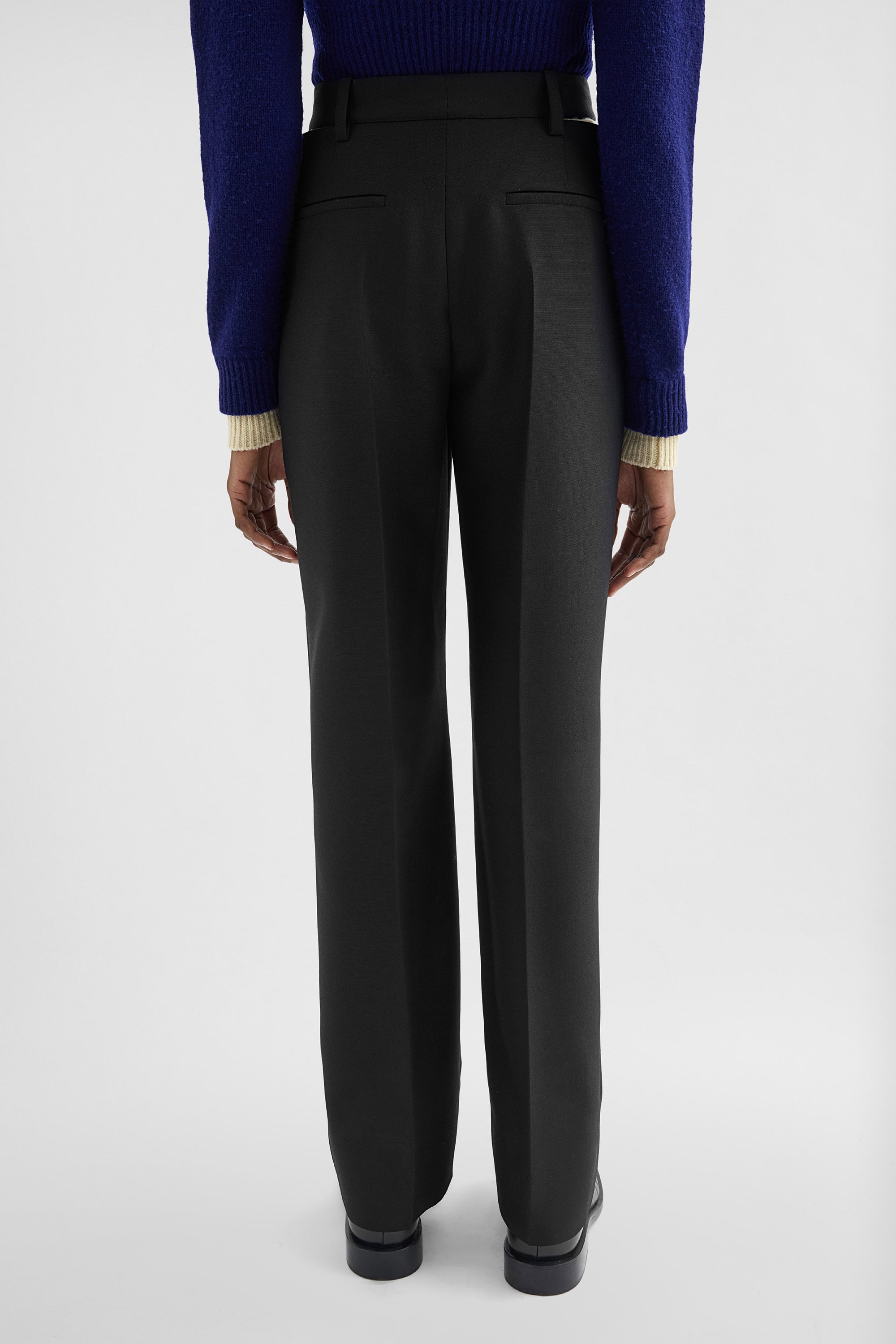 パンツ JIL SANDER 14AW Dark Navy Wool Slacks Wool Blend Trousers Woman | Jil Sander Official Online Store