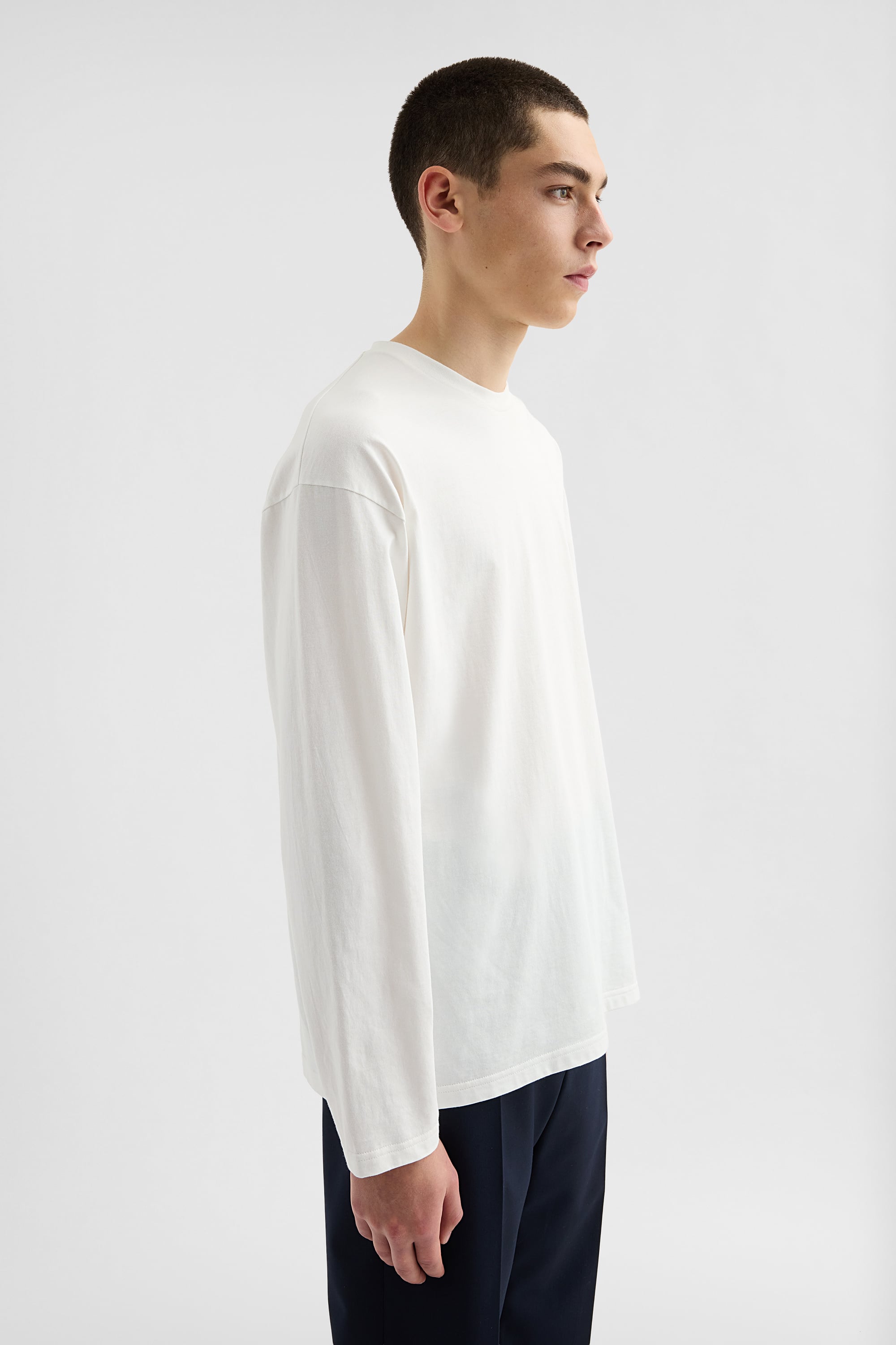 Lightweight Cotton Crew-Neck T-Shirt