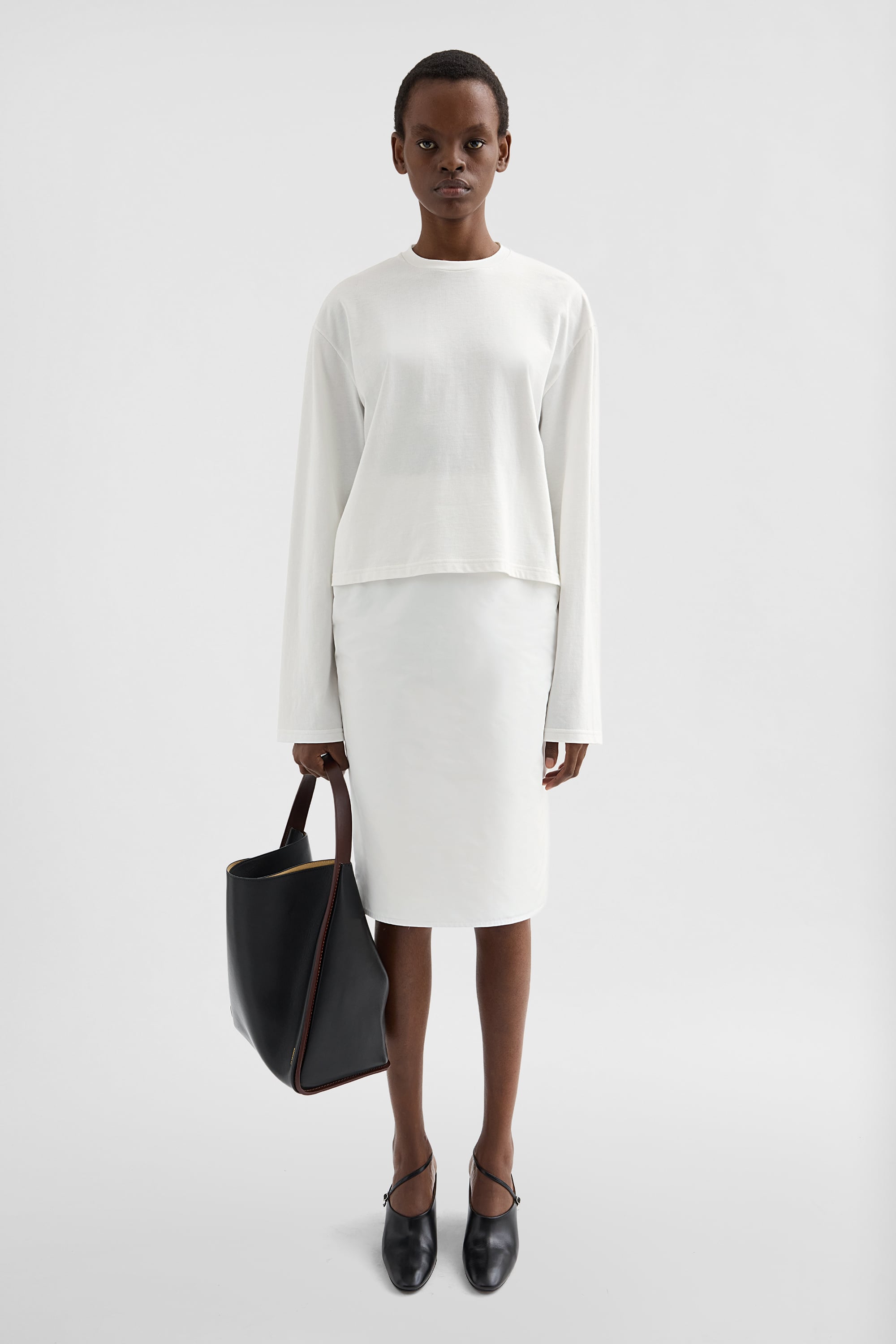 ライトウェイト コットンクルーネックTシャツ ウィメンズ | Jil Sander